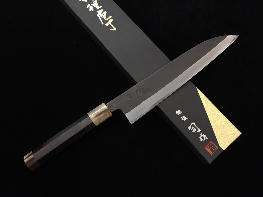 日野浦司本割込白二黑打240mm牛刀