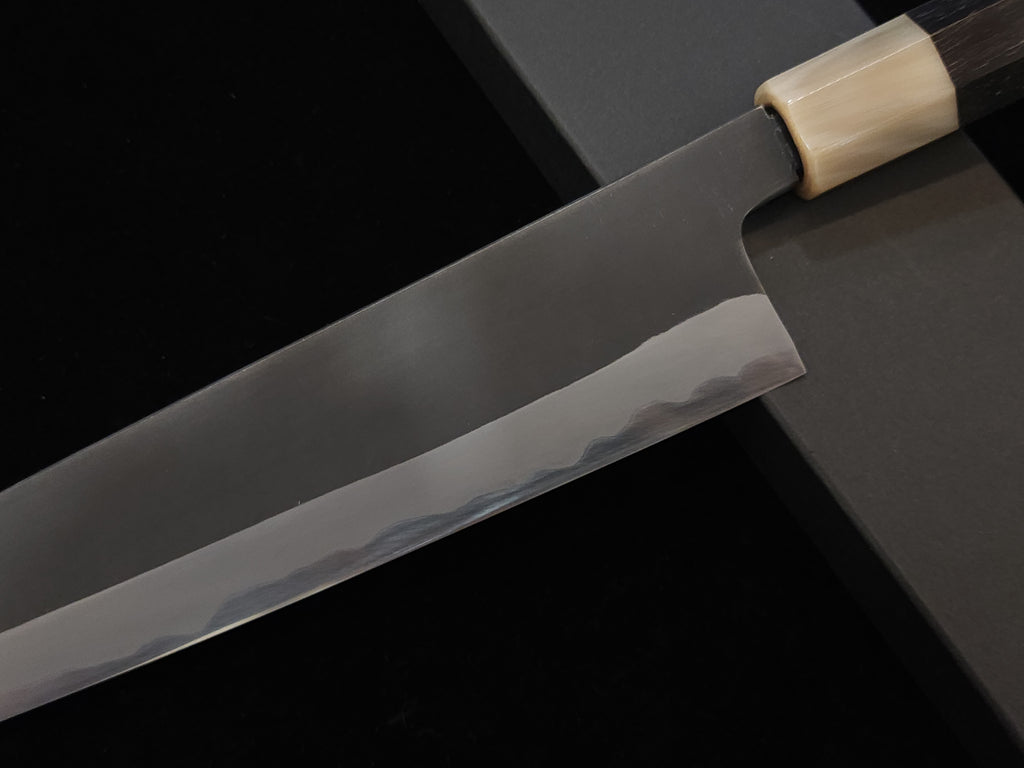 日野浦司本割込白二黑打240mm牛刀