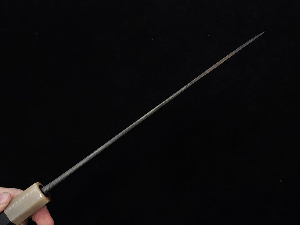 日野浦司本割込白二黑打240mm牛刀