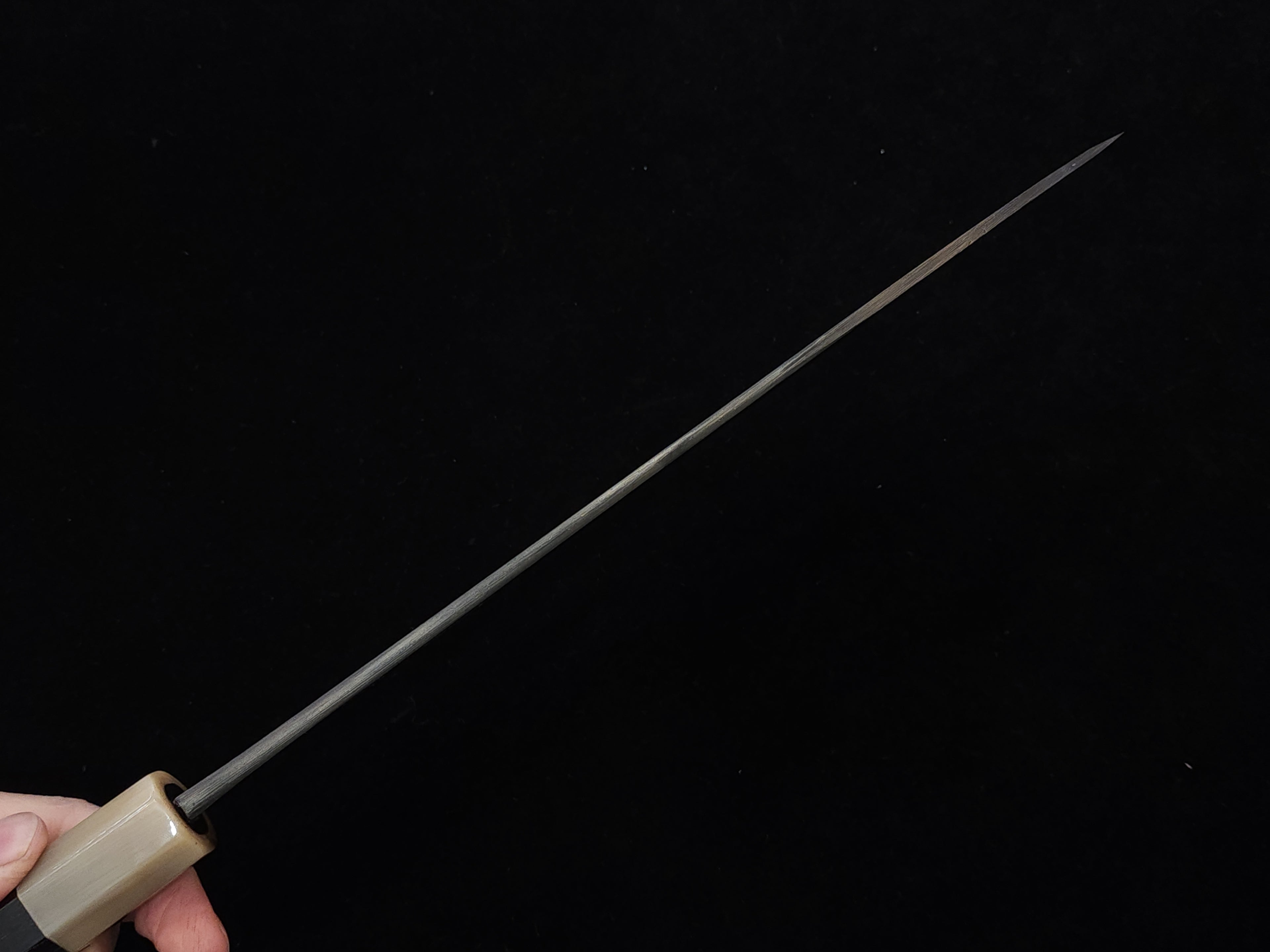 日野浦司本割込白二黑打240mm牛刀