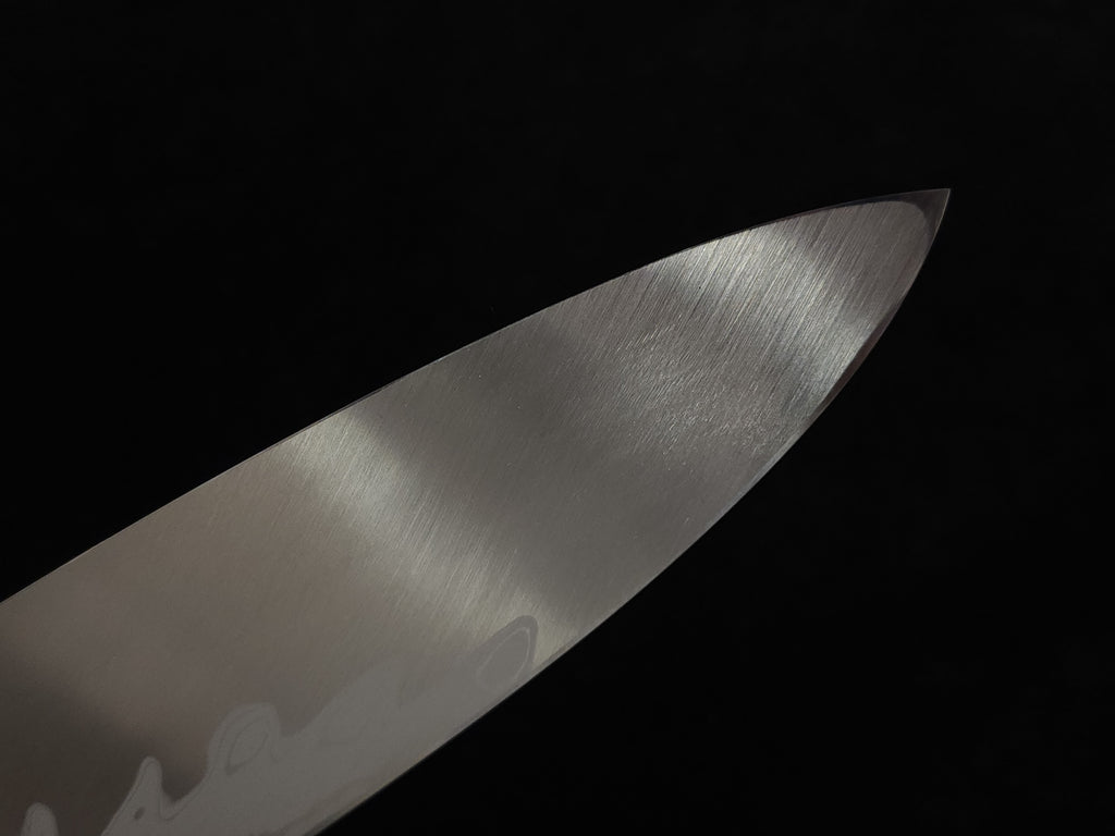 堺實光青一墨流165mm 出刃 (輕微瑕疵)