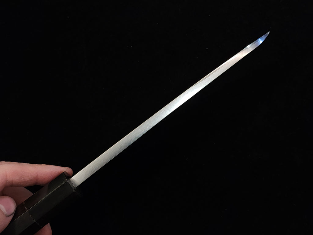 堺實光青一墨流165mm 出刃 (輕微瑕疵)