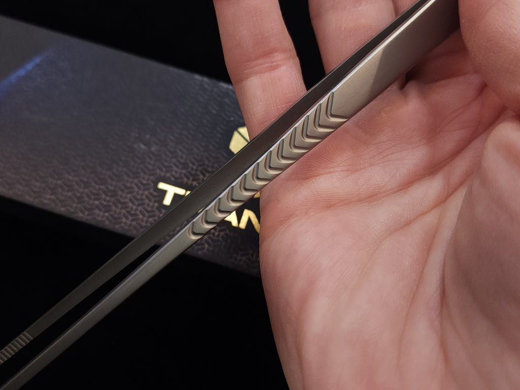 Titanion WAND Straight Tweezers 18cm