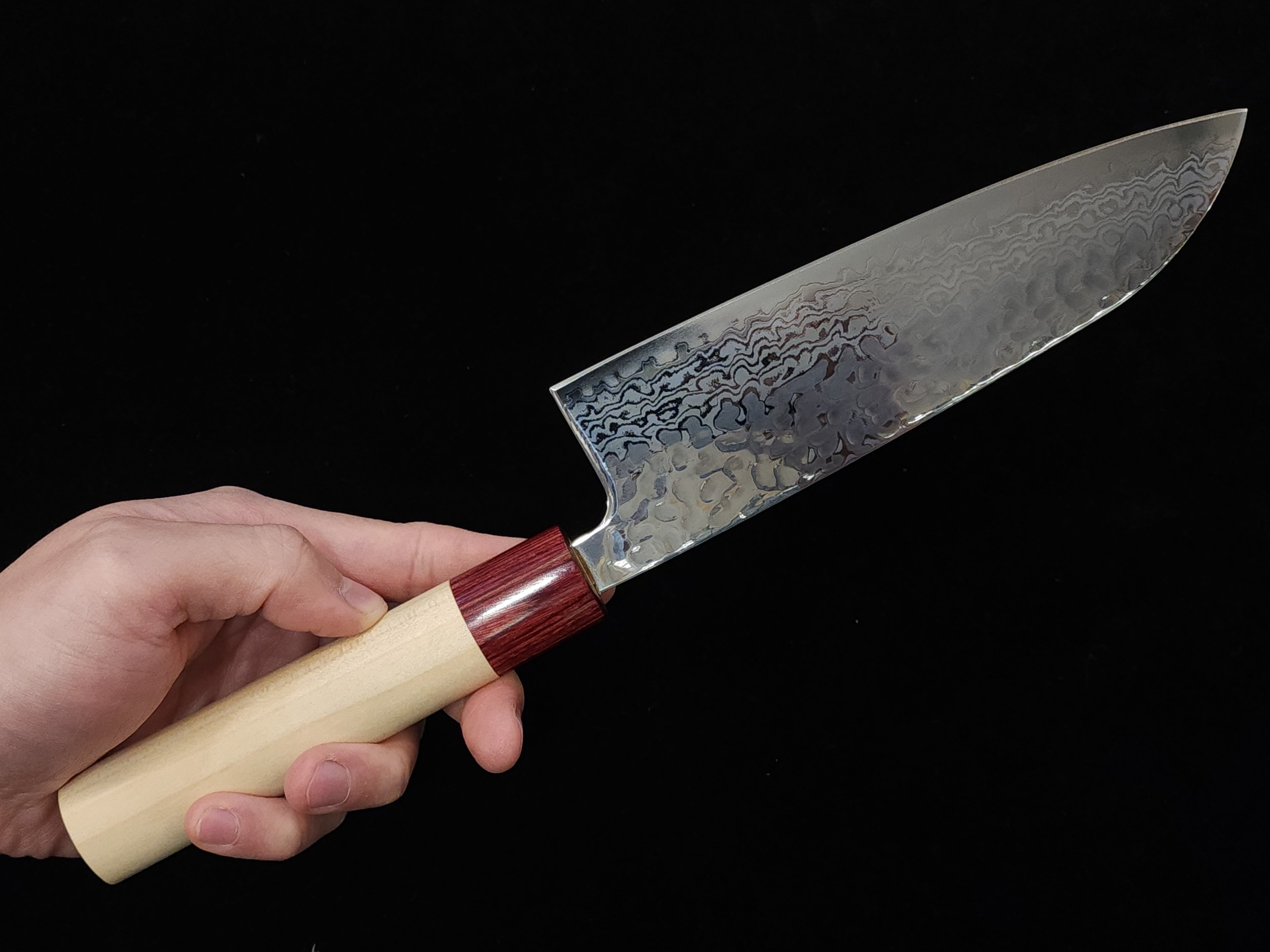 景作銀三鎚目三德刀170mm