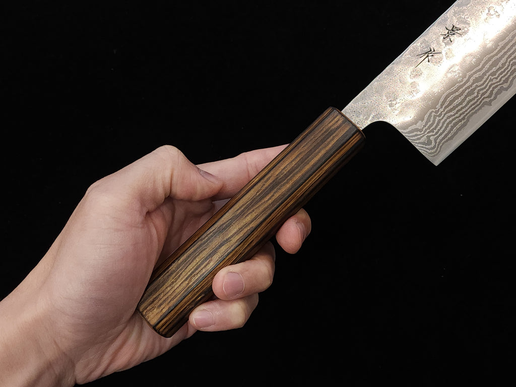King 440C Damascus Nakiri 160mm