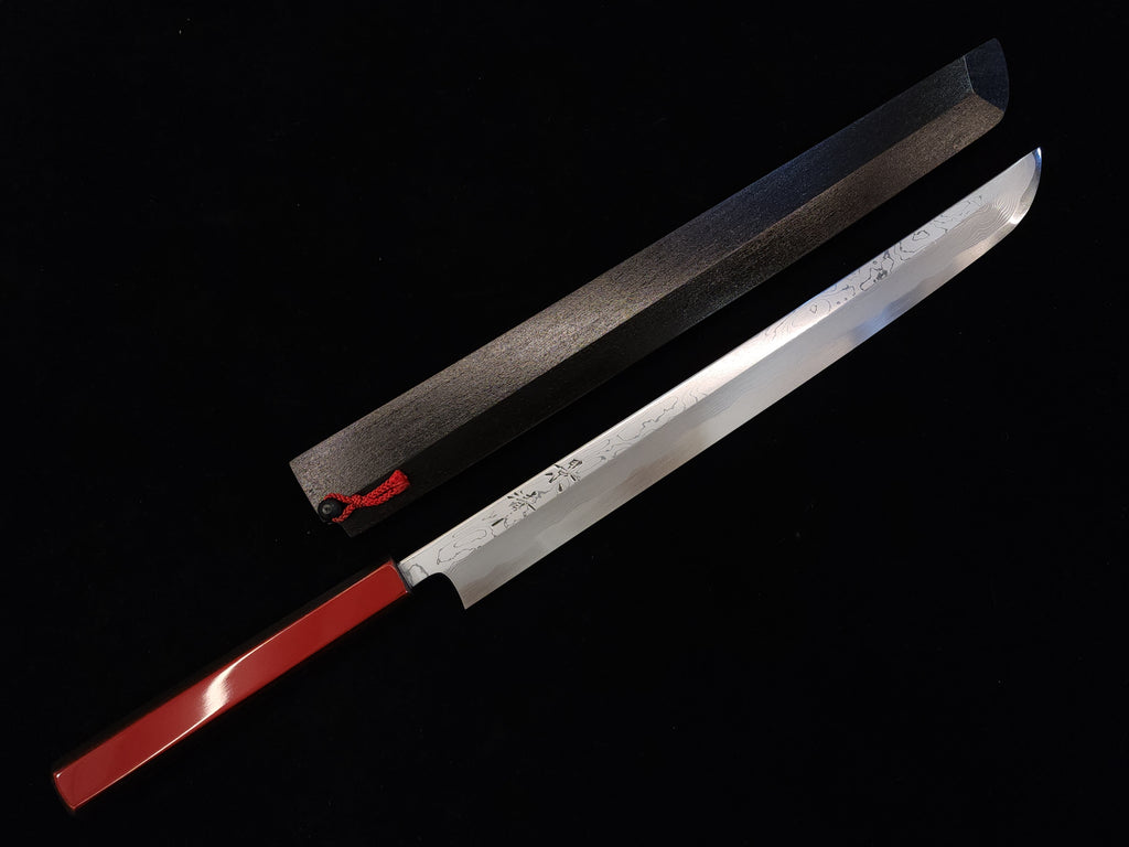 景清青一墨流先丸蛸引300mm連鞘