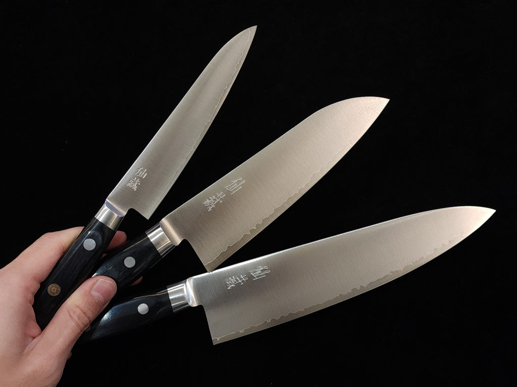 仙藏 SG-2 小刀/文化包丁/牛刀 3件套裝