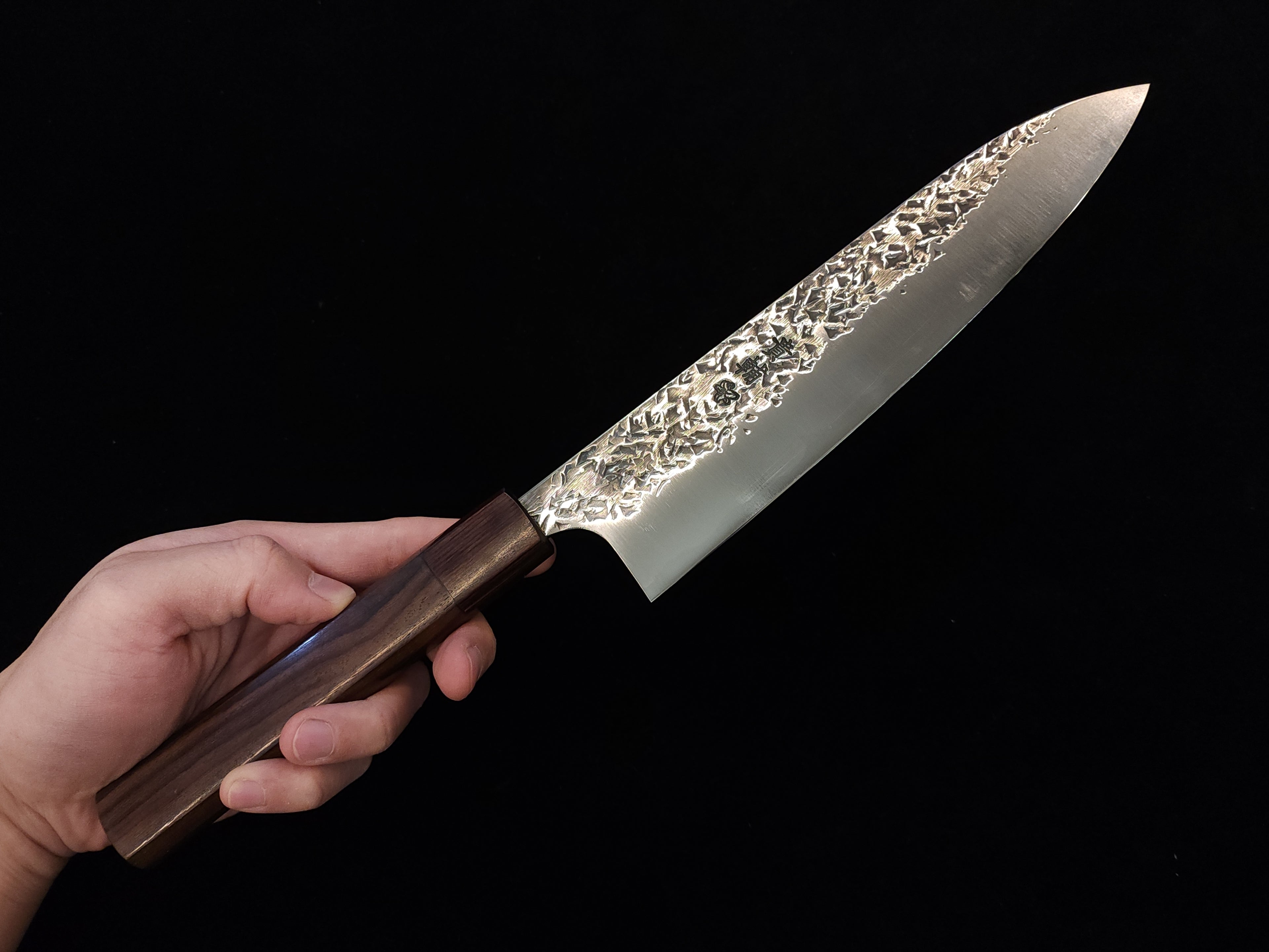 間中刃物 貴輔 ATS34鎚目牛刀210mm