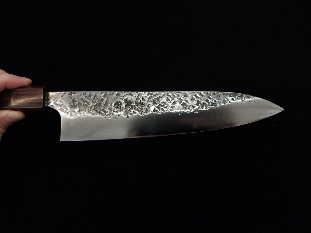 間中刃物 貴輔 ATS34鎚目牛刀210mm