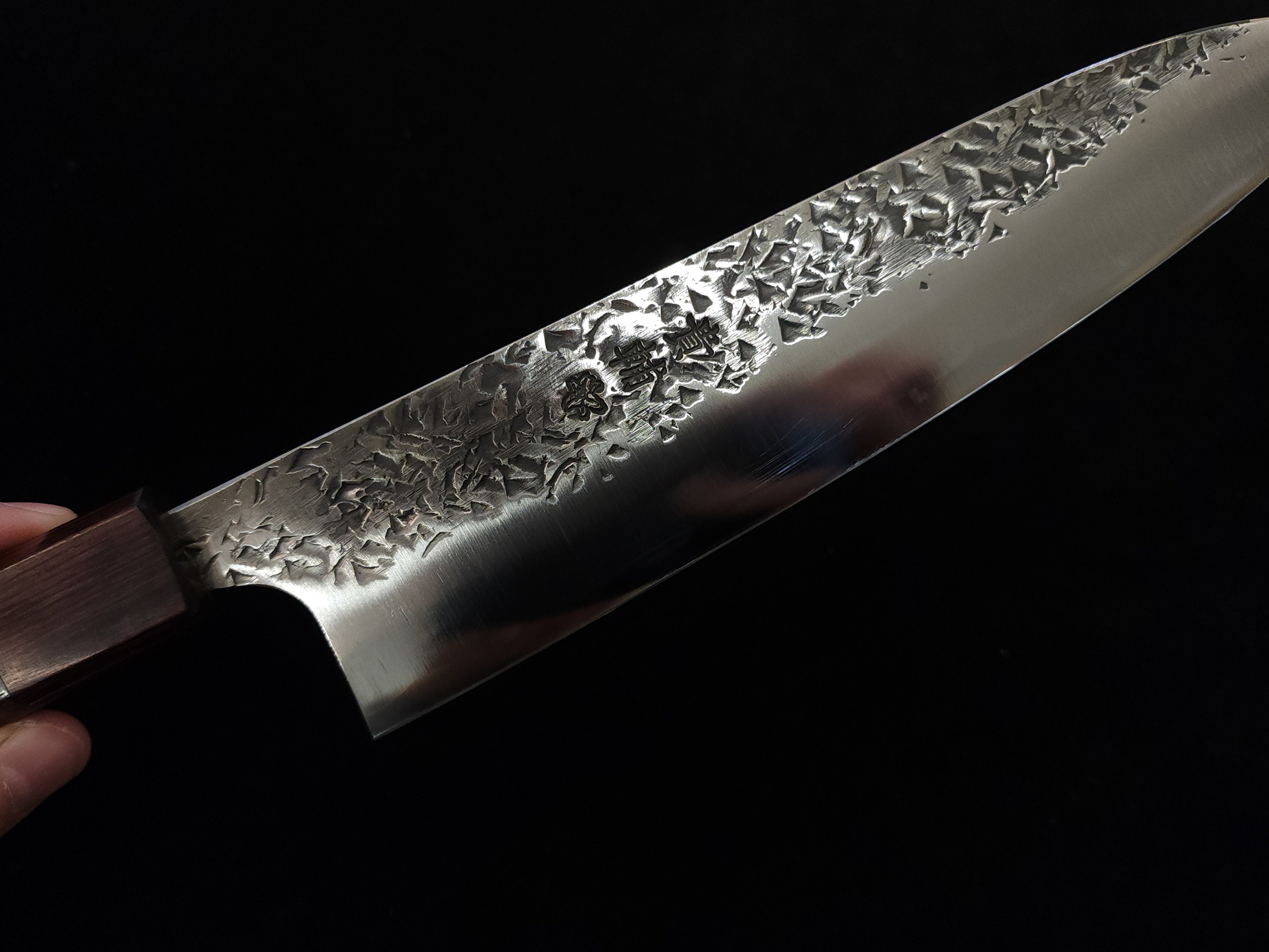 間中刃物 貴輔 ATS34鎚目牛刀210mm