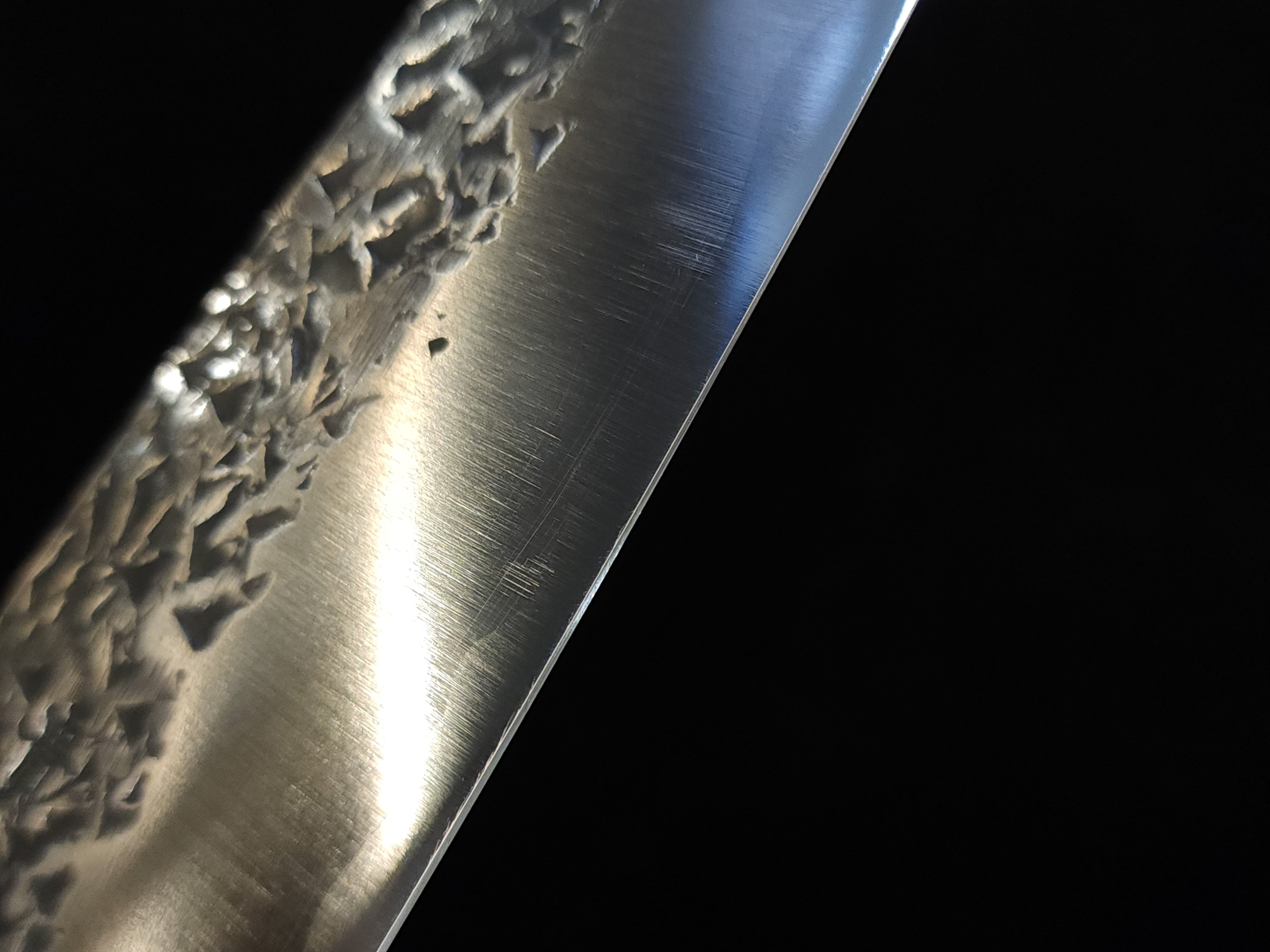 間中刃物 貴輔 ATS34鎚目牛刀210mm