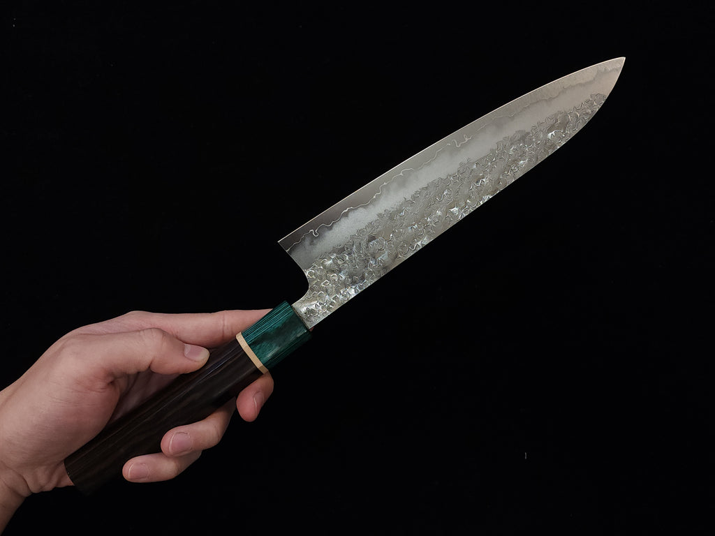 Makoto Kurosaki Samidorizuki SPG STRIX Gyuto 210mm