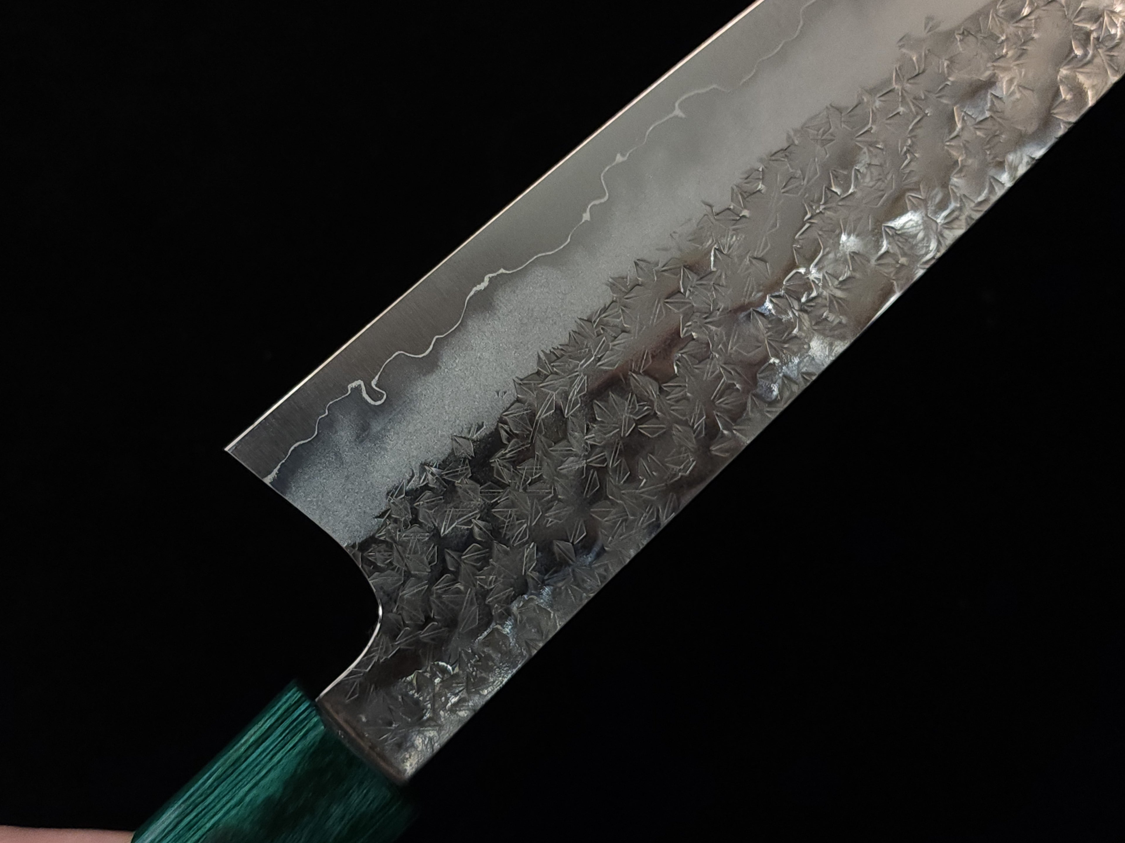 Makoto Kurosaki Samidorizuki SPG STRIX Gyuto 210mm