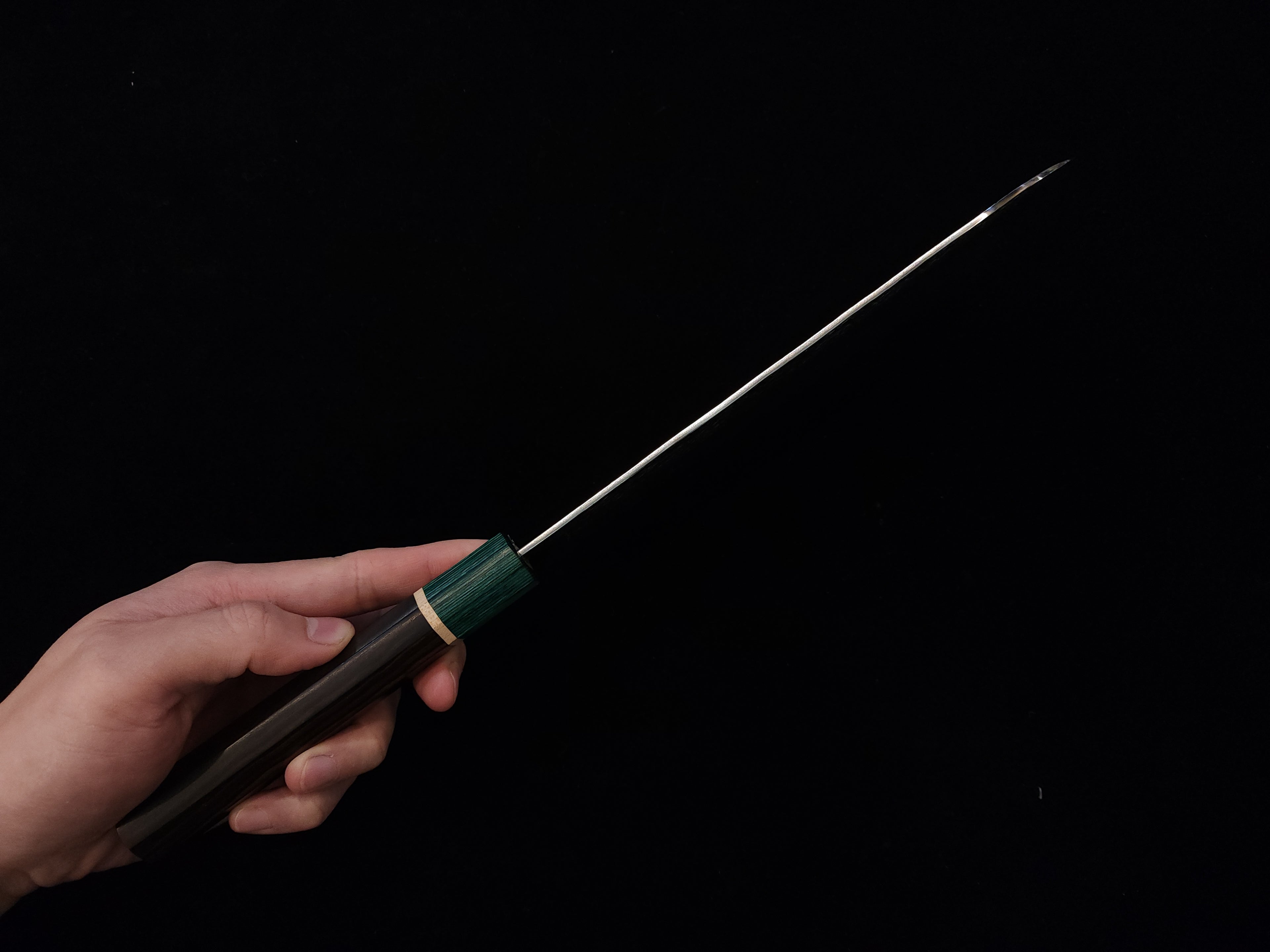 Makoto Kurosaki Samidorizuki SPG STRIX Gyuto 210mm