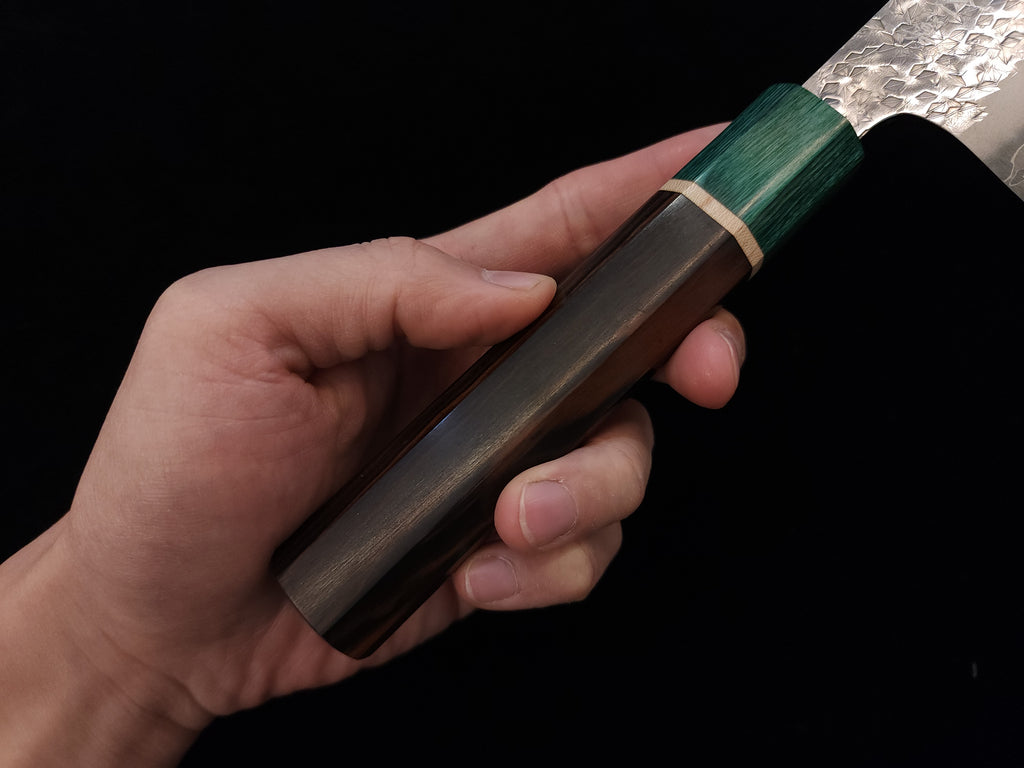 Makoto Kurosaki Samidorizuki SPG STRIX Gyuto 210mm