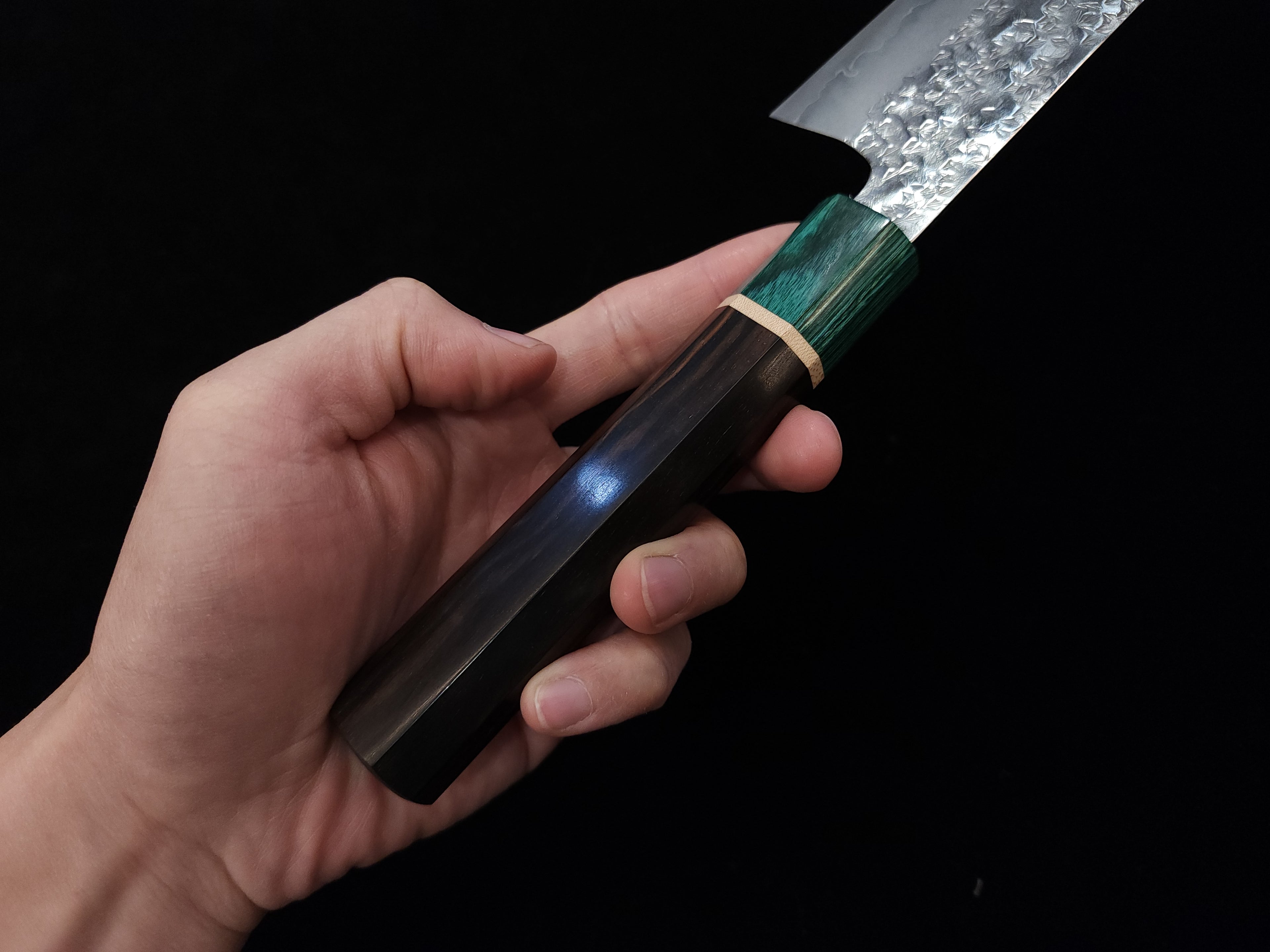 Makoto Kurosaki Samidorizuki SPG STRIX Gyuto 210mm