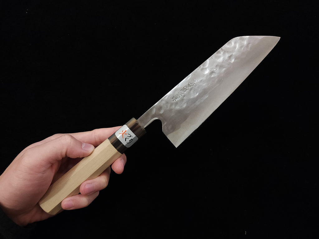 藤原照康 幻之名刀 白一鋼 三德刀165mm