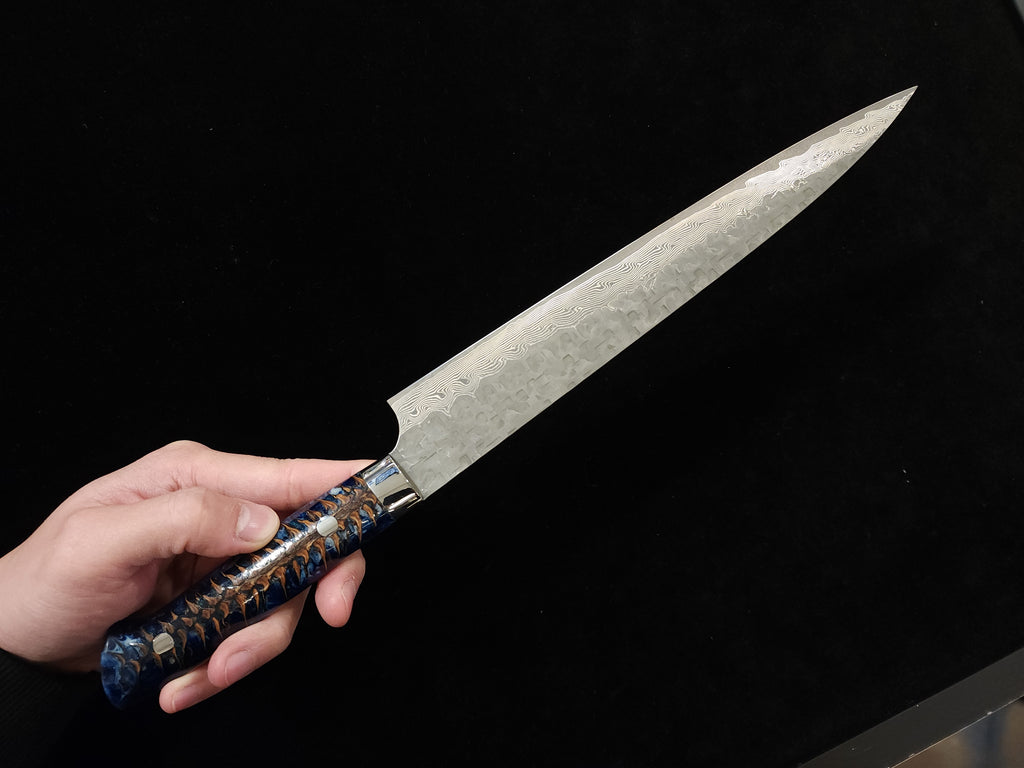 佐治武士鎚目VG10筋引240mm