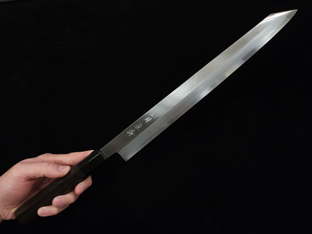 Toroku Sakai Ginsan Kiritsuke Yanagiba 300mm (Nakagawa x Shimizu)