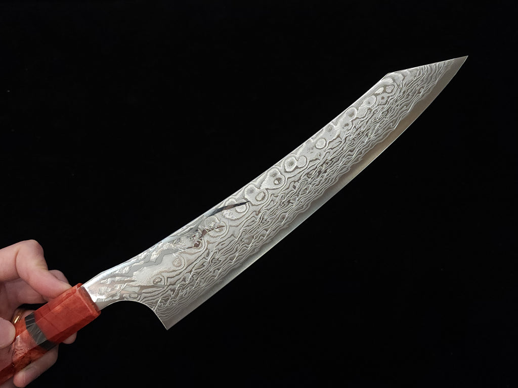 Ryusen Gurenhiryu Kai SPG STRIX Gyuto 240mm w/ Saya