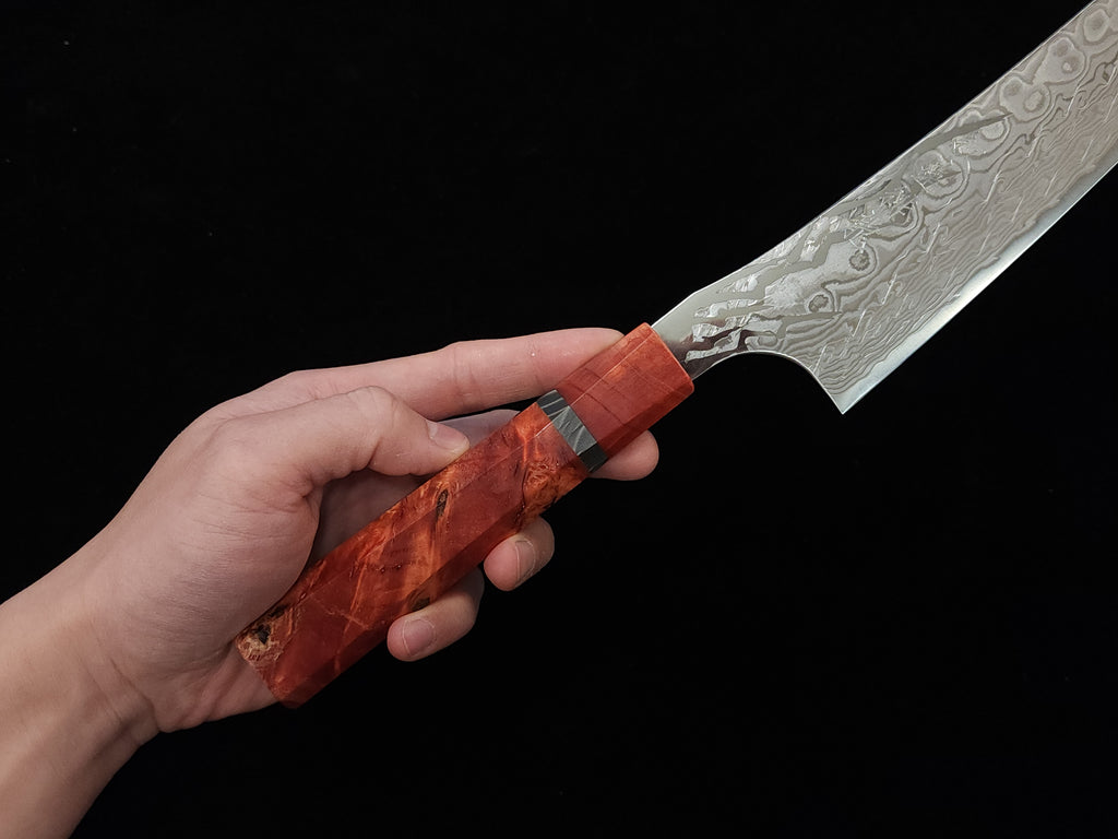 Ryusen Gurenhiryu Kai SPG STRIX Gyuto 240mm w/ Saya