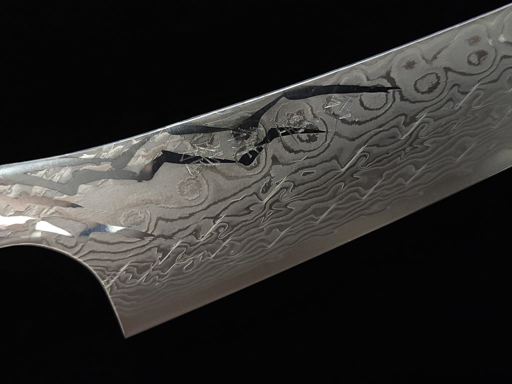 Ryusen Gurenhiryu Kai SPG STRIX Gyuto 240mm w/ Saya