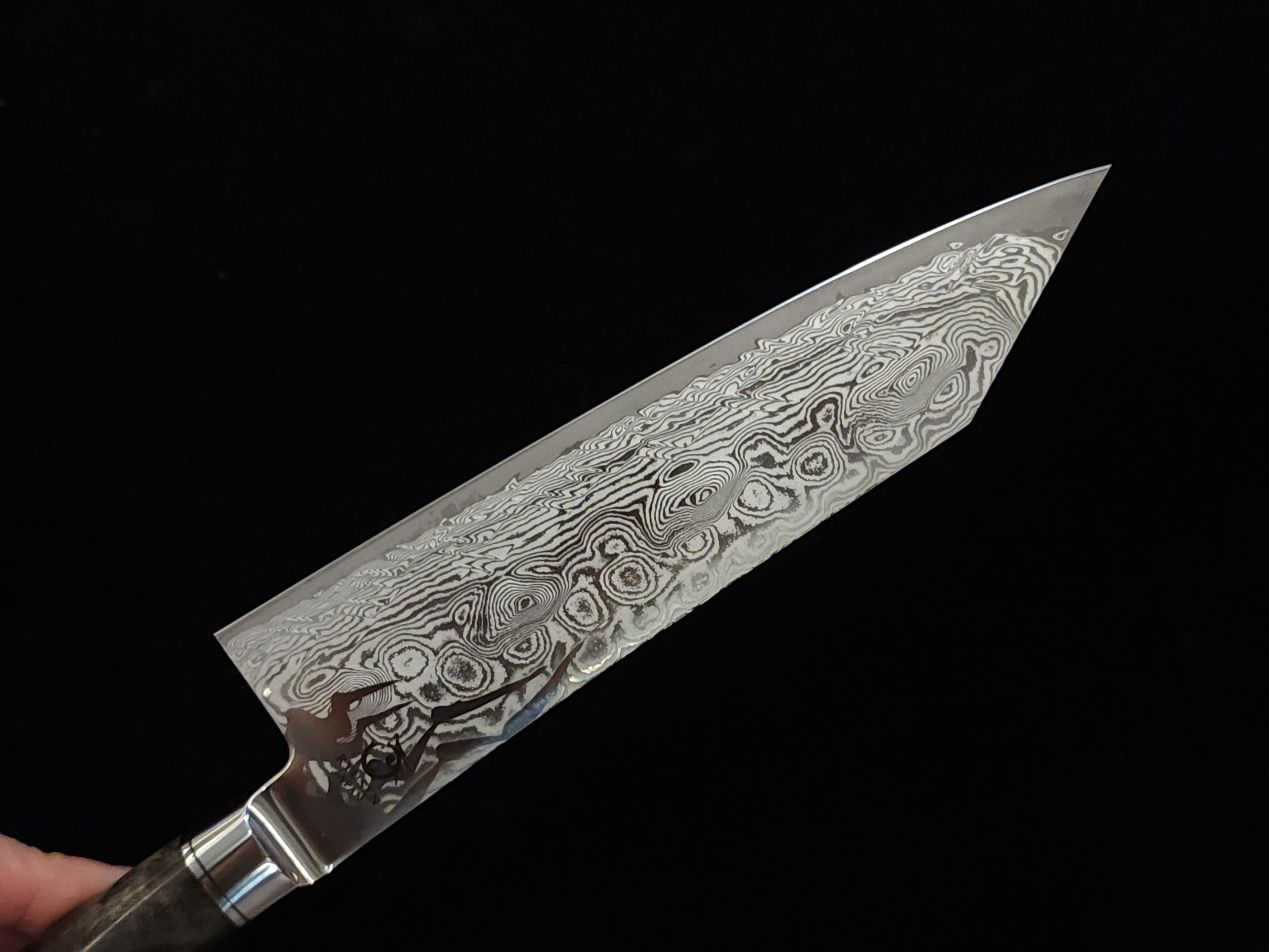 龍泉煌黑龍MT SG-2三德刀170mm