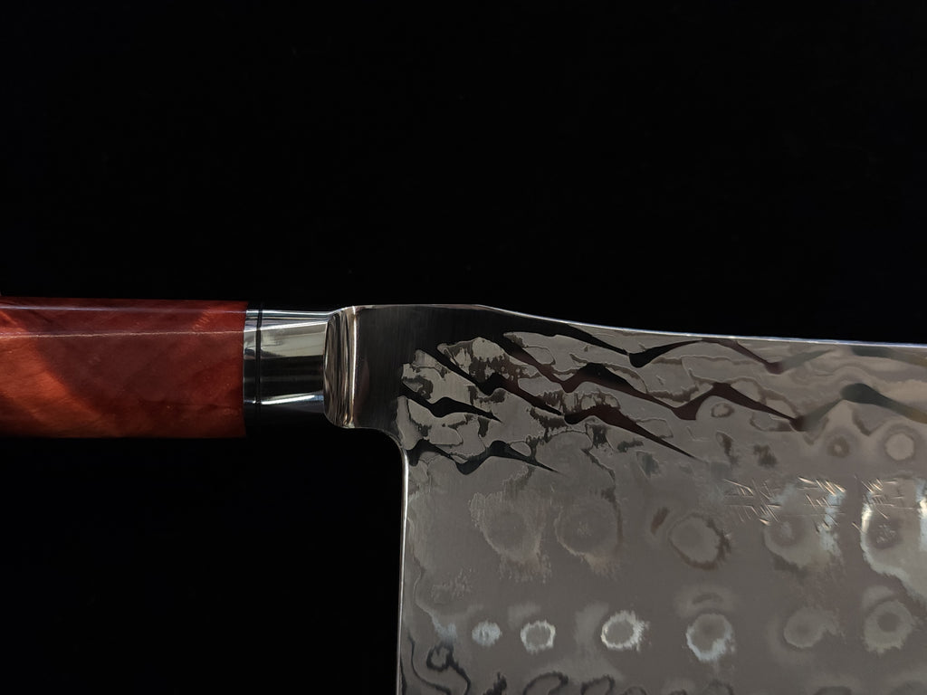 龍泉紅蓮緋龍SPG STRIX中華刀220mm連鞘