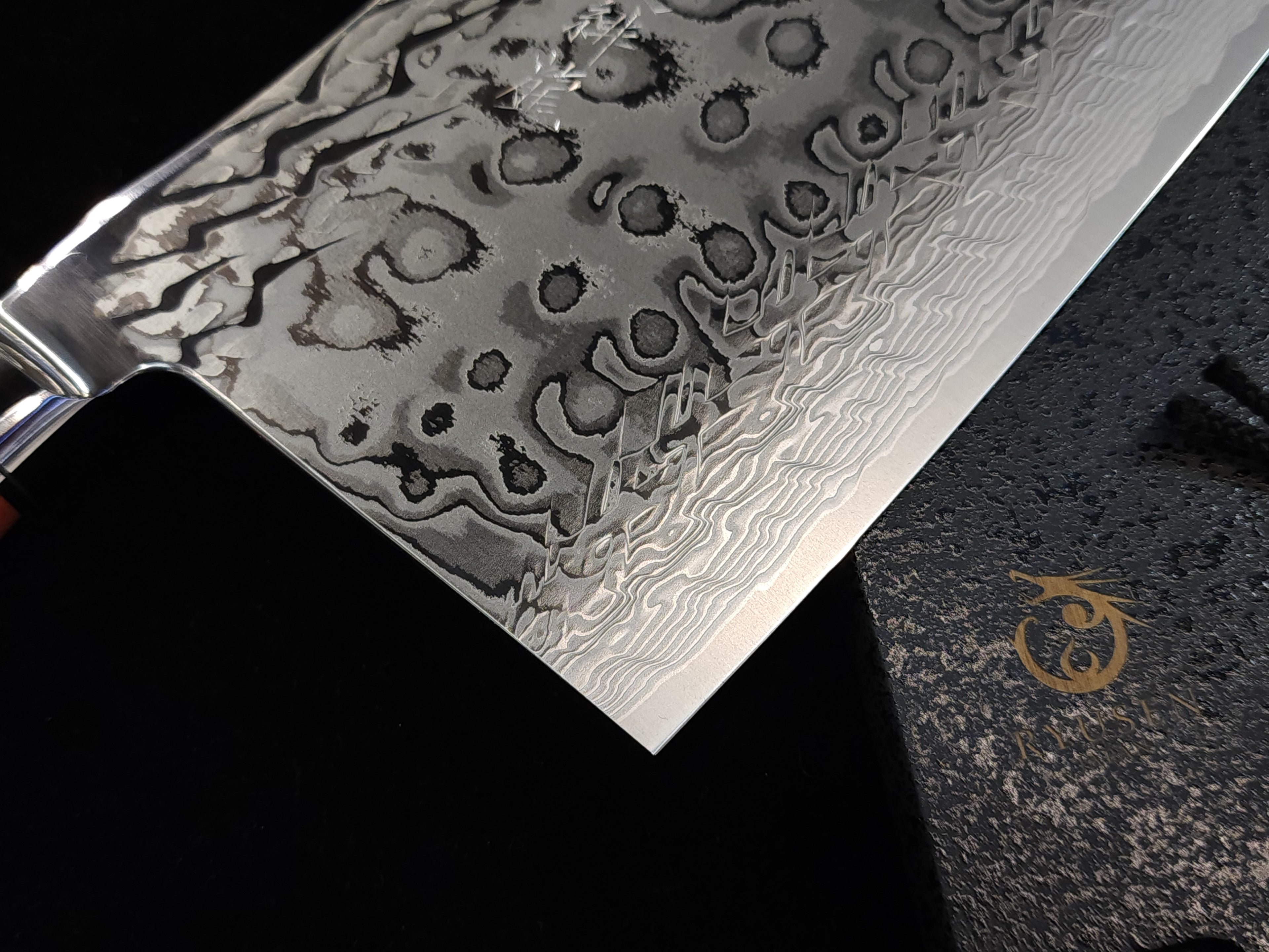 龍泉紅蓮緋龍SPG STRIX中華刀220mm連鞘