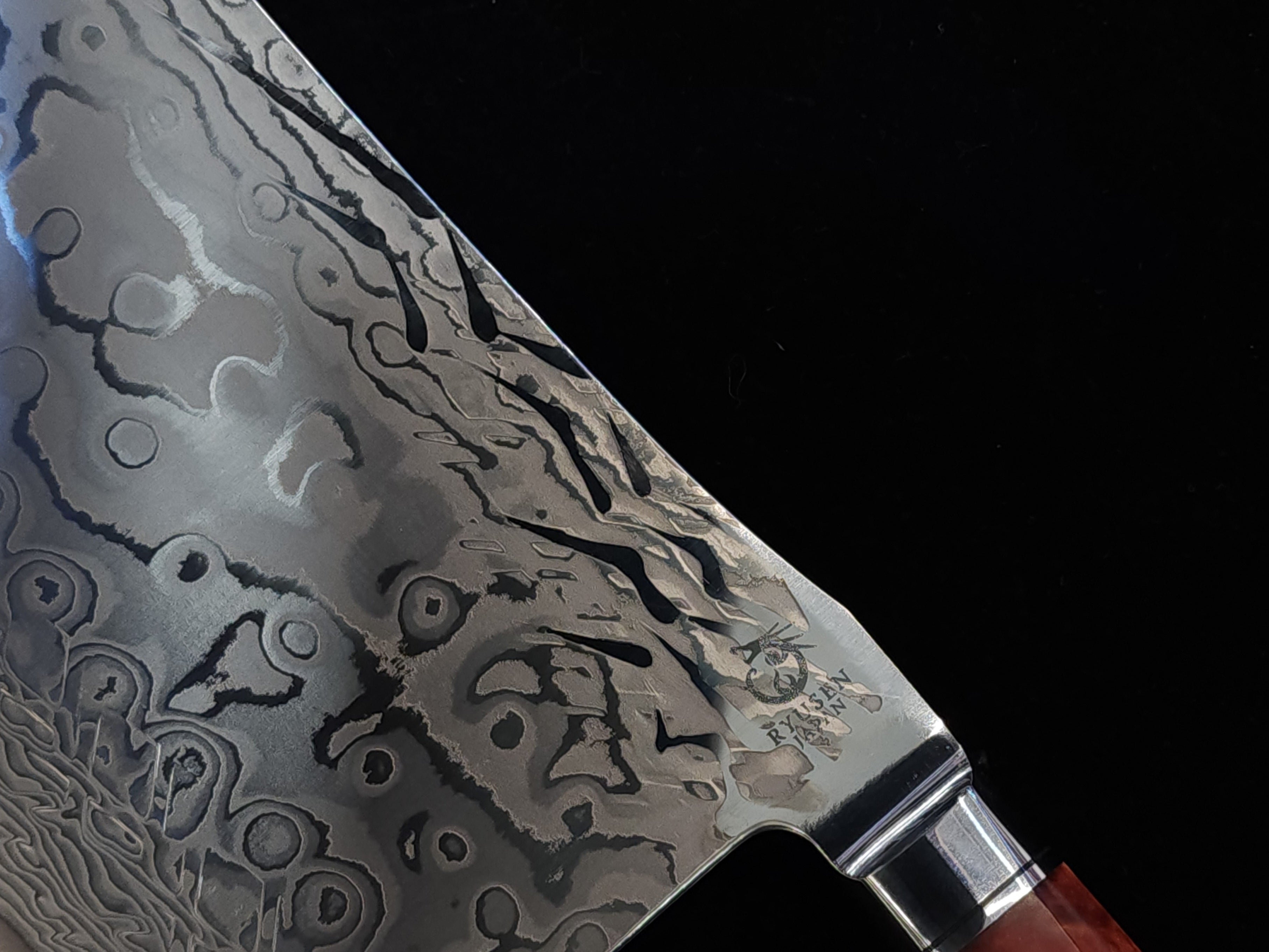 龍泉紅蓮緋龍SPG STRIX中華刀220mm連鞘