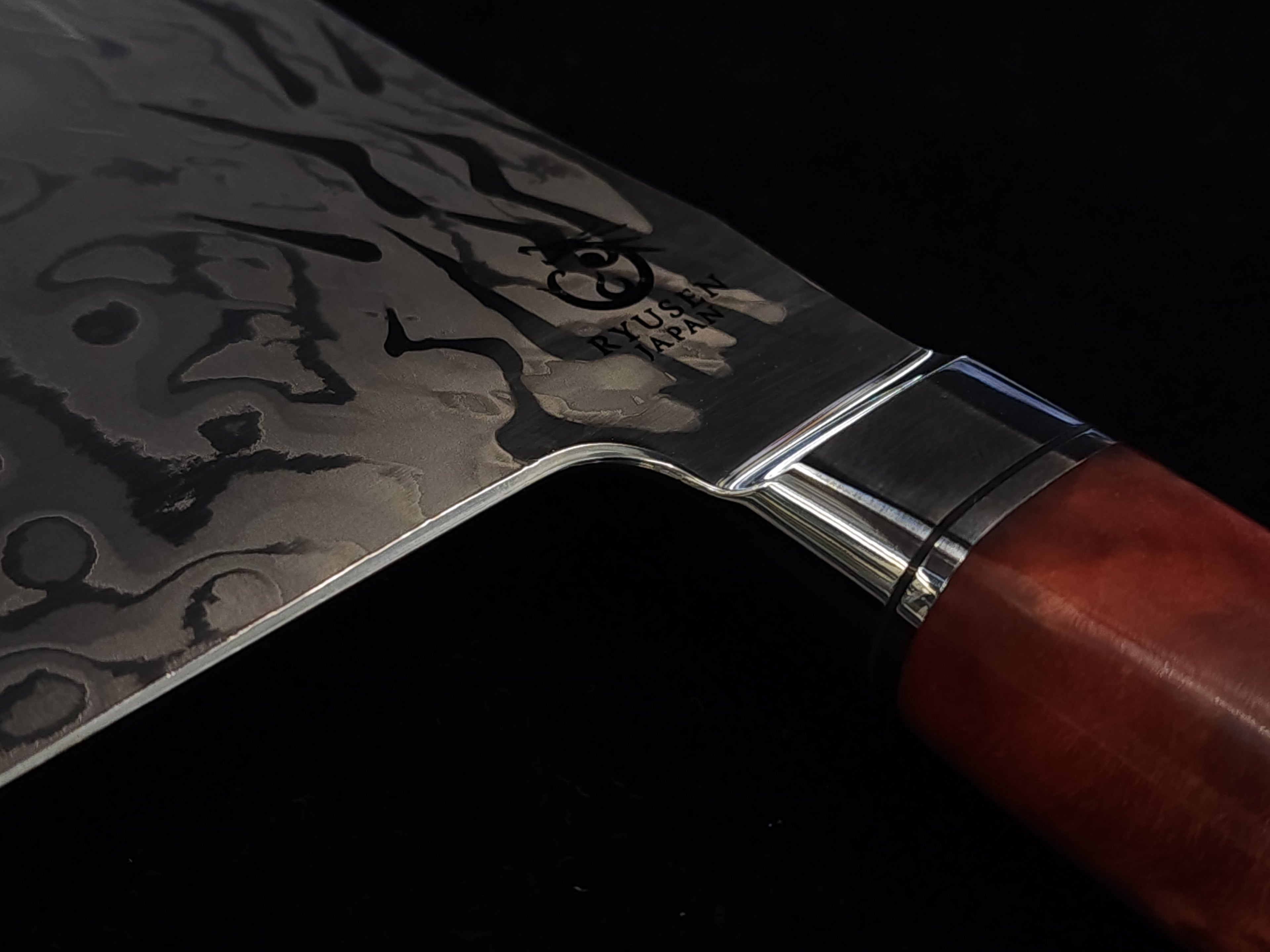 龍泉紅蓮緋龍SPG STRIX中華刀220mm連鞘