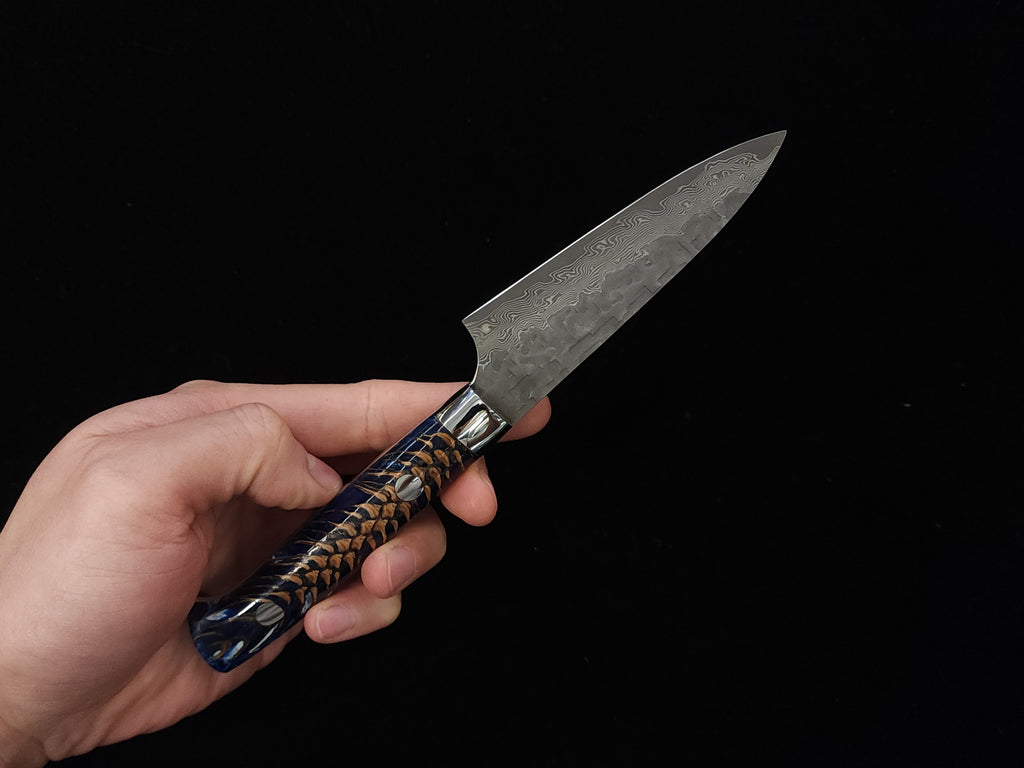 佐治武士鎚目VG10小刀90mm