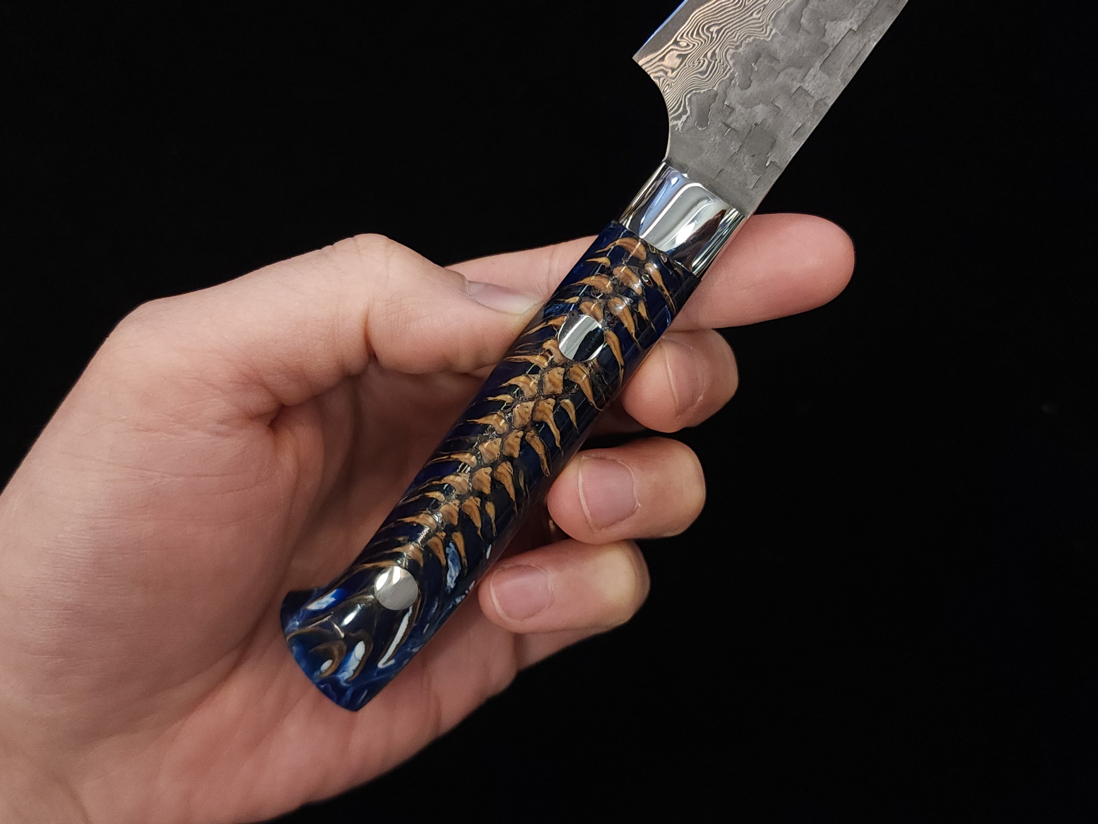 佐治武士鎚目VG10小刀90mm