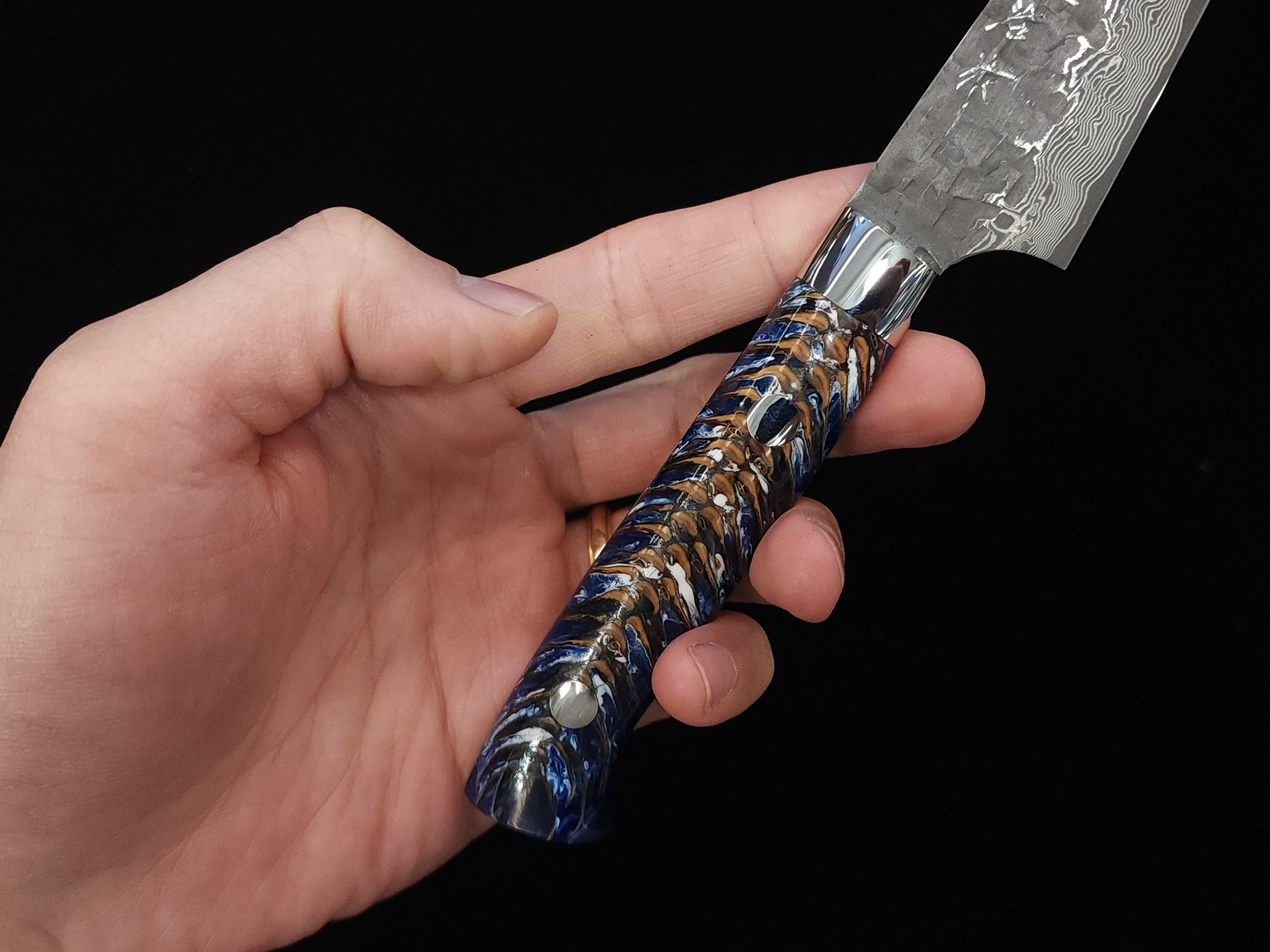 佐治武士鎚目VG10小刀90mm