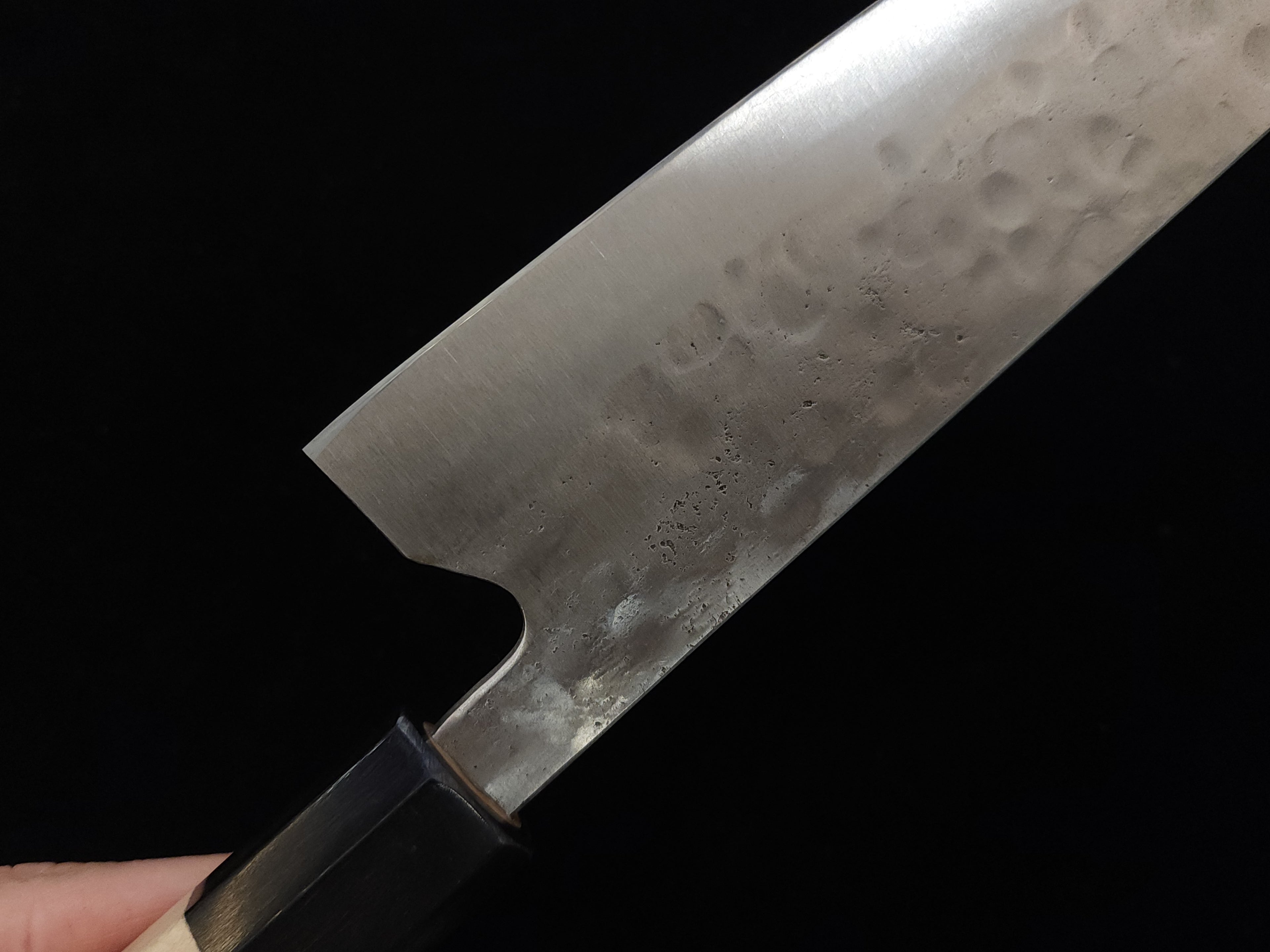 藤原照康 幻之名刀 白一鋼 牛刀 210mm