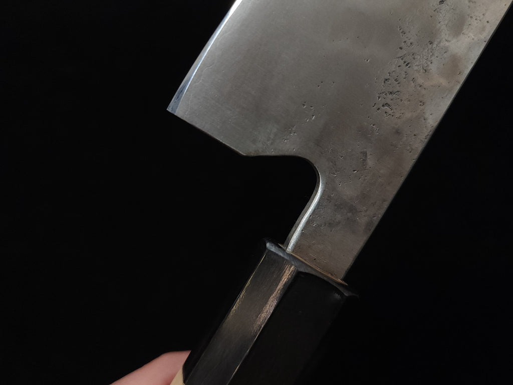 藤原照康 幻之名刀 白一鋼 牛刀 210mm