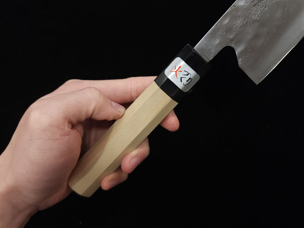 藤原照康 幻之名刀 白一鋼 牛刀 210mm