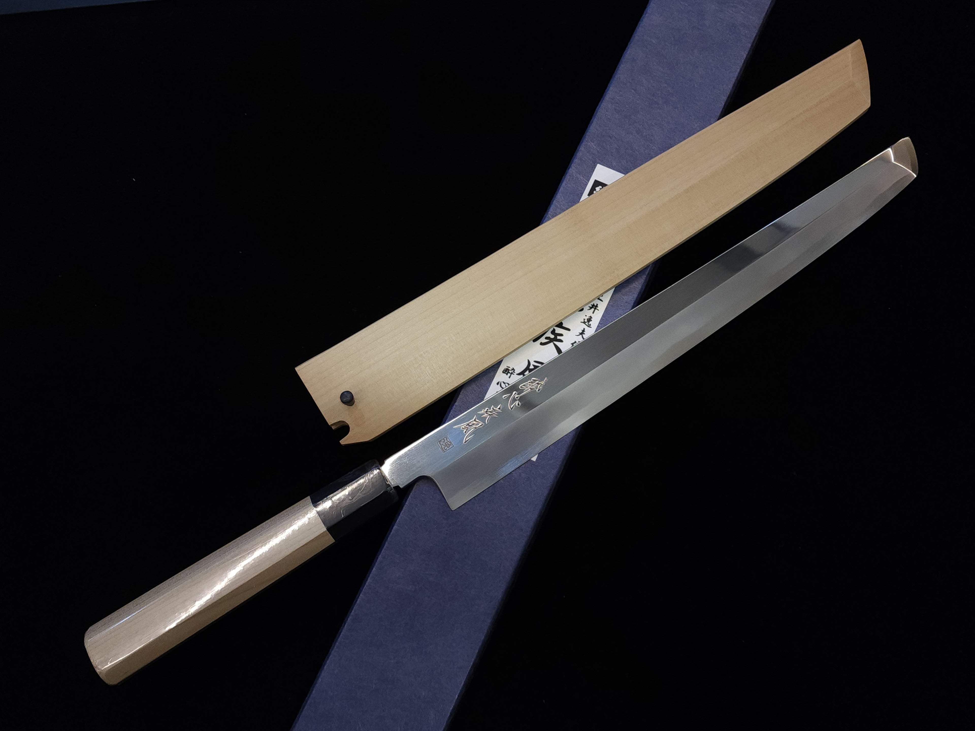 醉心疾風青二鋼先丸蛸引 300mm 連鞘