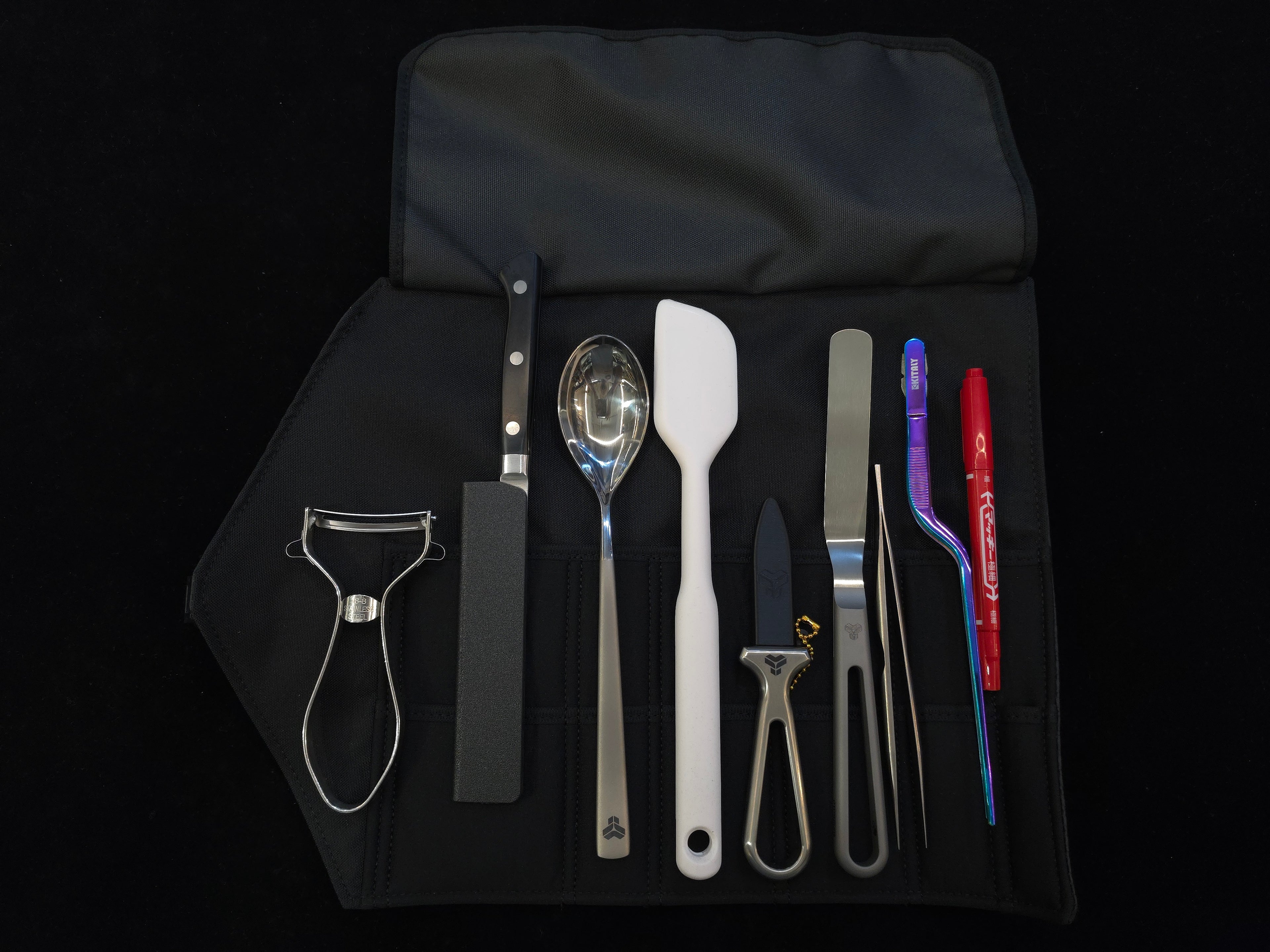 Knife Life 12格工具袋(碳鑯款)