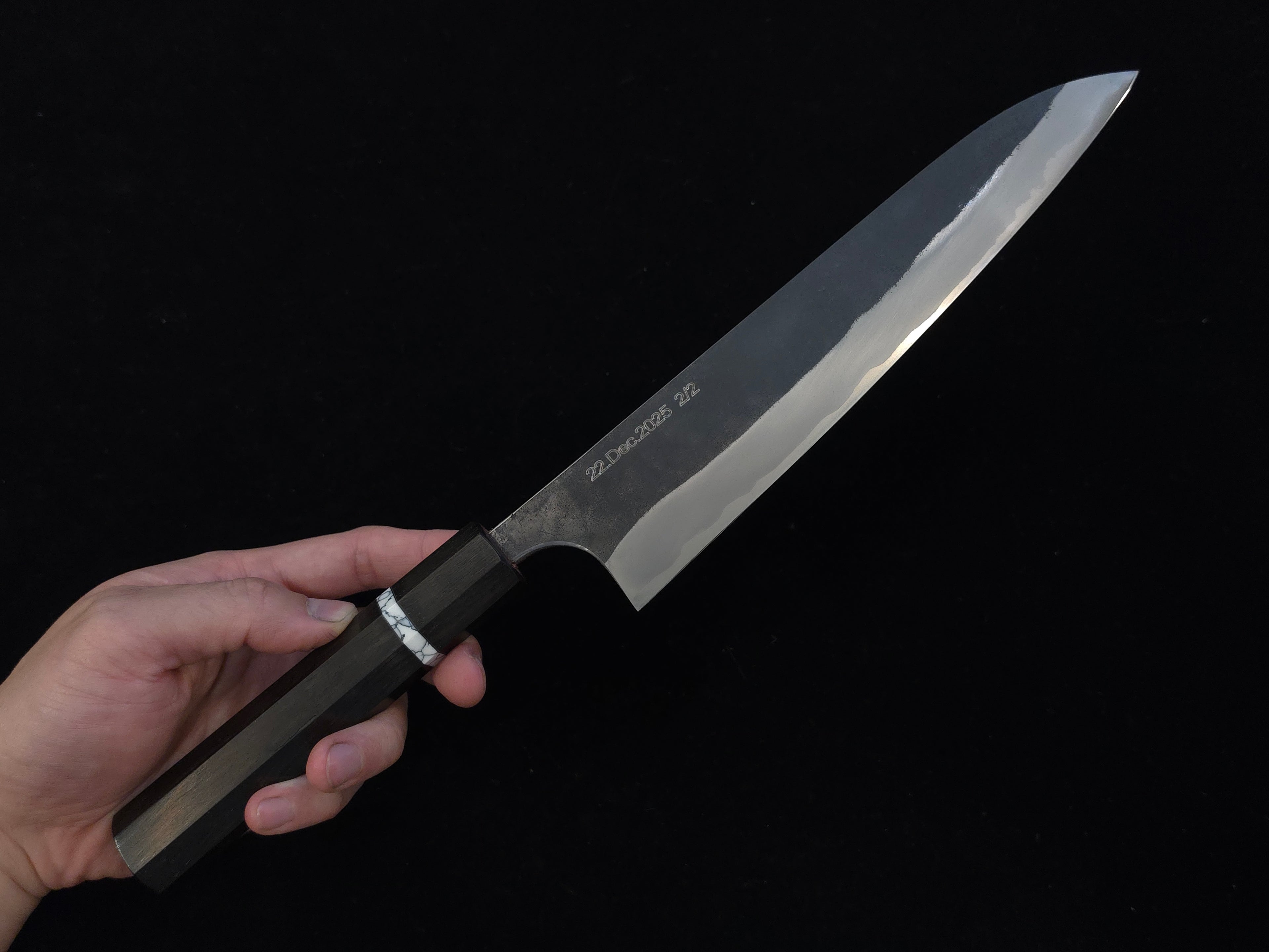 Takayuki Shibata Tinker Classic Gyuto 210mm (2) w/ Magnetic Saya