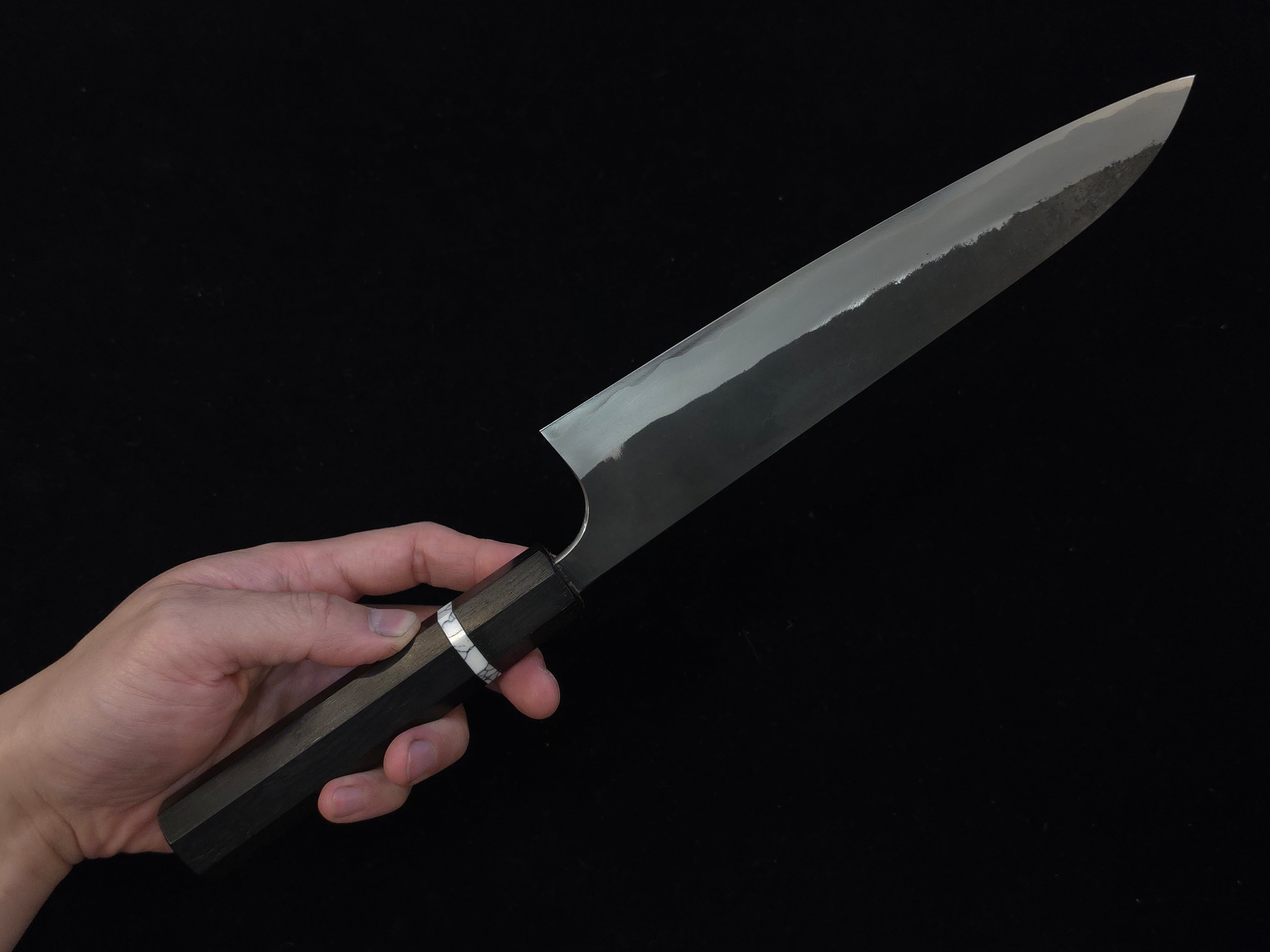 Takayuki Shibata Tinker Classic Gyuto 210mm (2) w/ Magnetic Saya