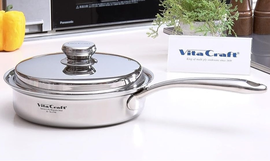 Vita Craft 5層不鏽鋼煎鍋連蓋24.5cm