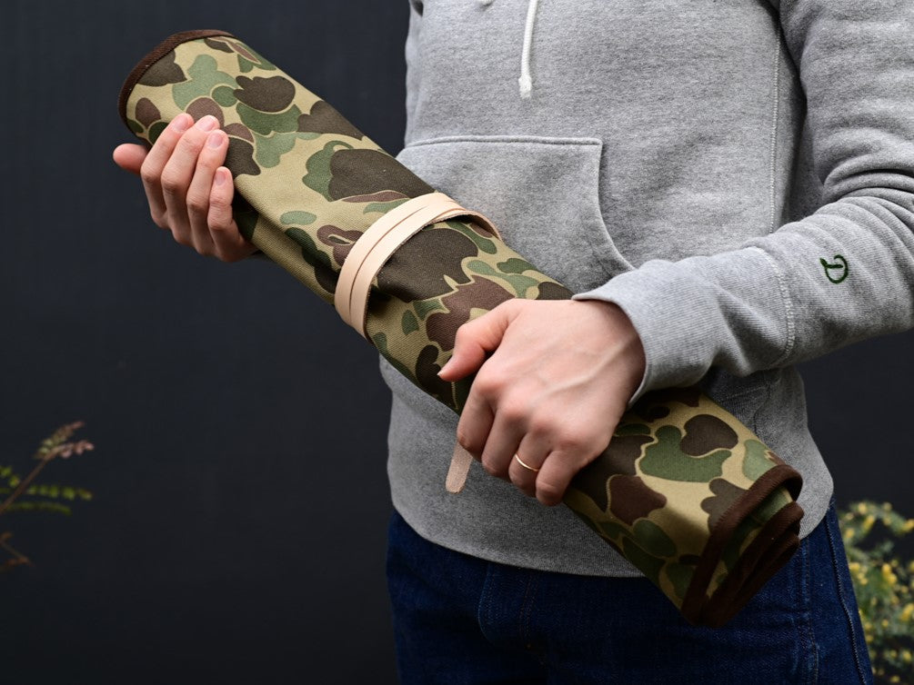 West Japan Tools 迷彩帆布捲袋 (6把刀)