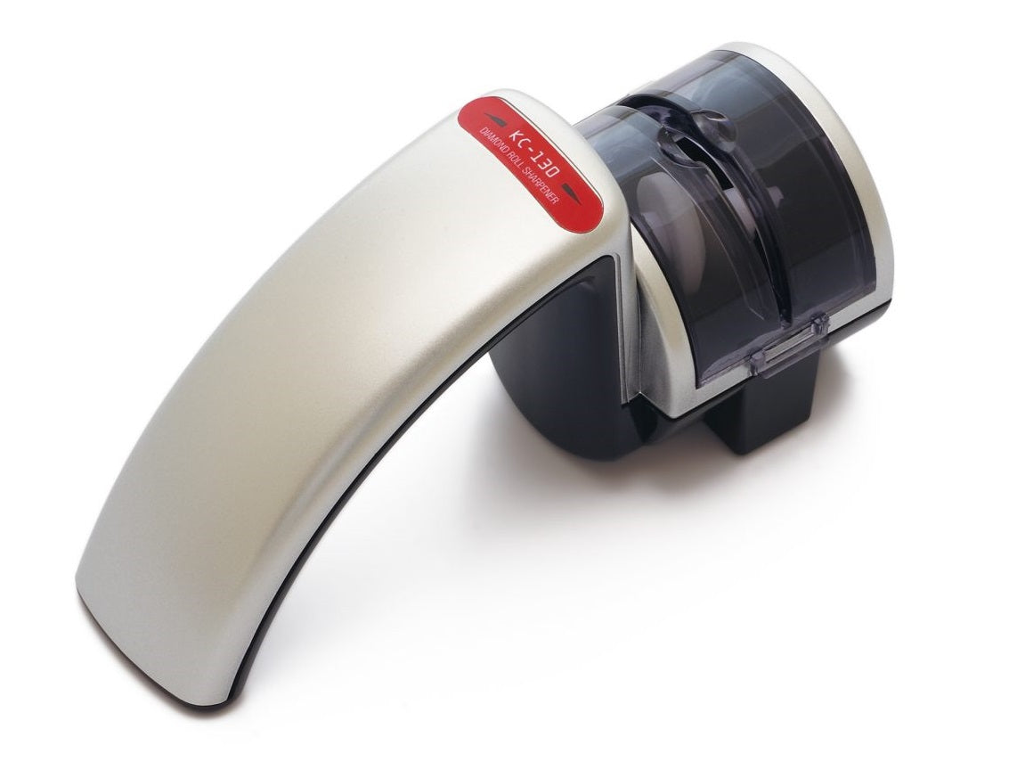 Suehiro Diamond / Ceramic Roller Sharpener  (for single and double edged knives)