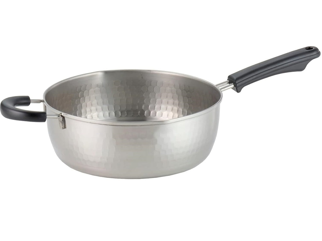 Yoshikawa Stainless Steel Saucepan (18-24cm) Induction Compatible