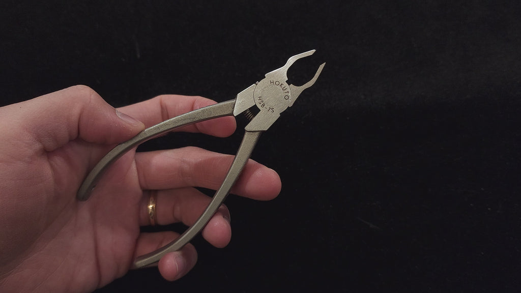 ホクト骨拔き名人 不鏽鋼魚骨鉗125mm