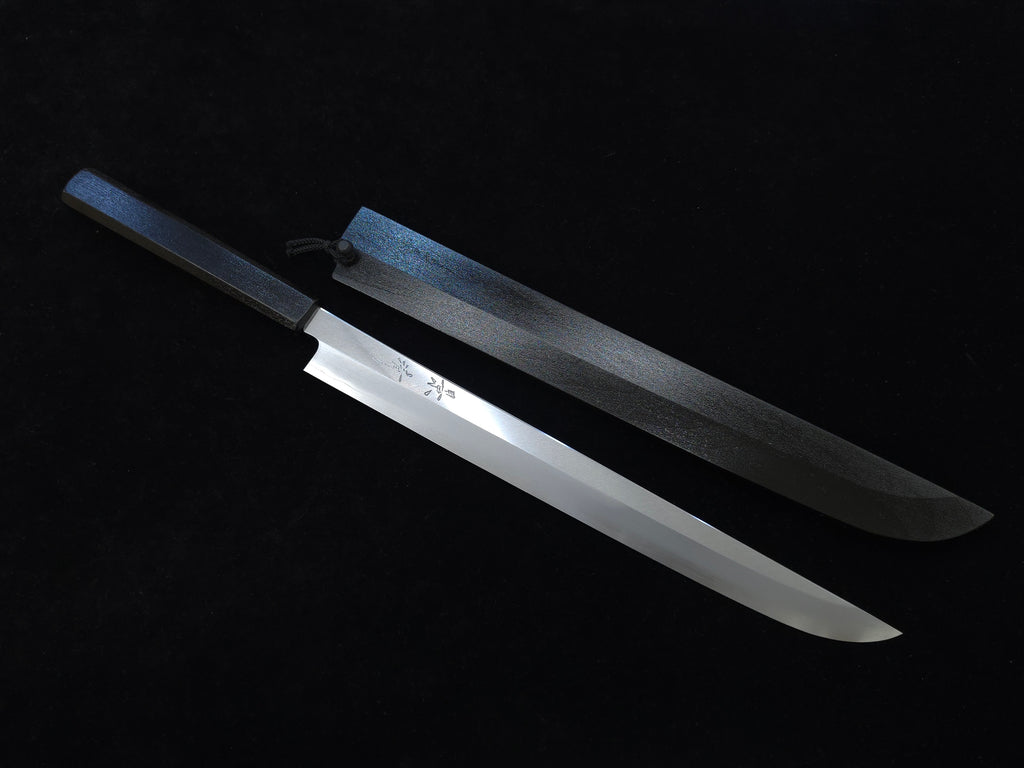 Kagekiyo Ginsan Tsurugi Yanagiba 300mm w/ Saya
