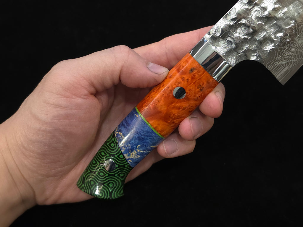 Takeshi Saji Tsuchime VG-10 Santoku 180mm