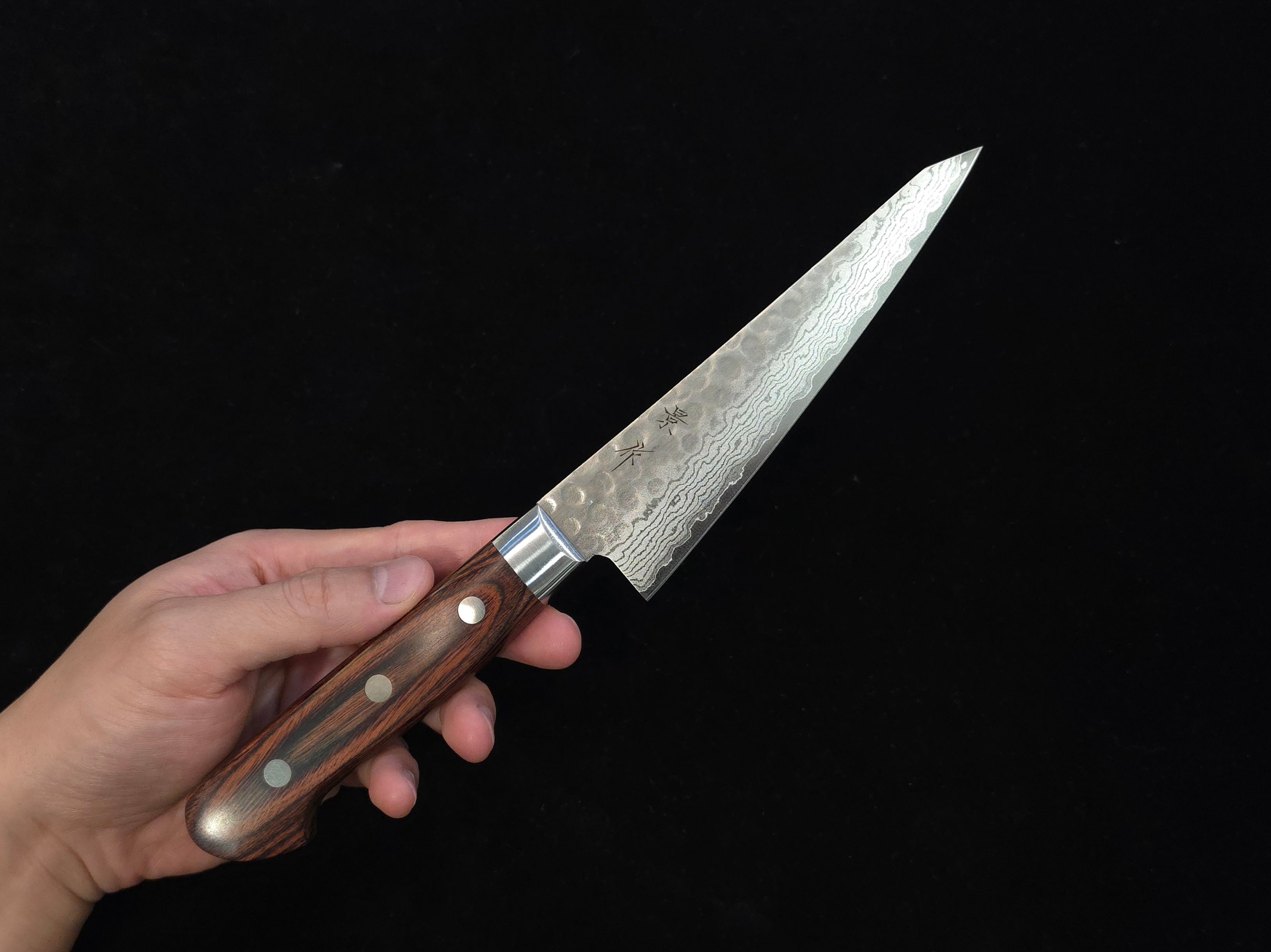 King VG-10 Damascus Honesuki 145mm