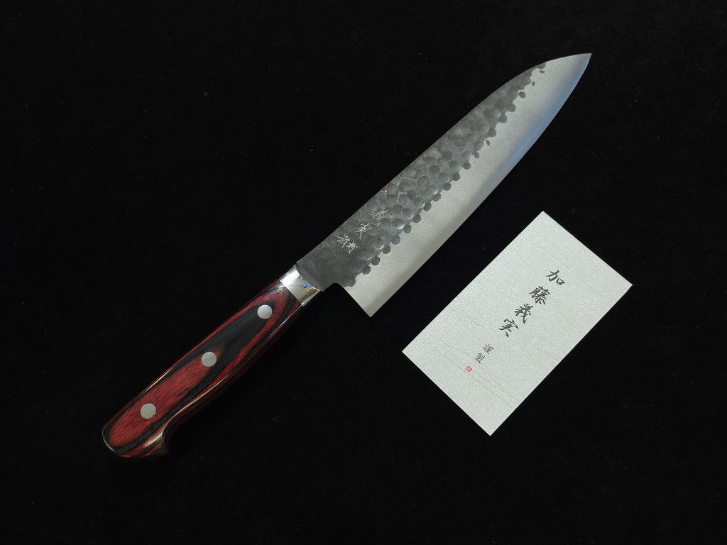 Yoshimi Kato Aogami Super Tsuchime Gyuto 180mm